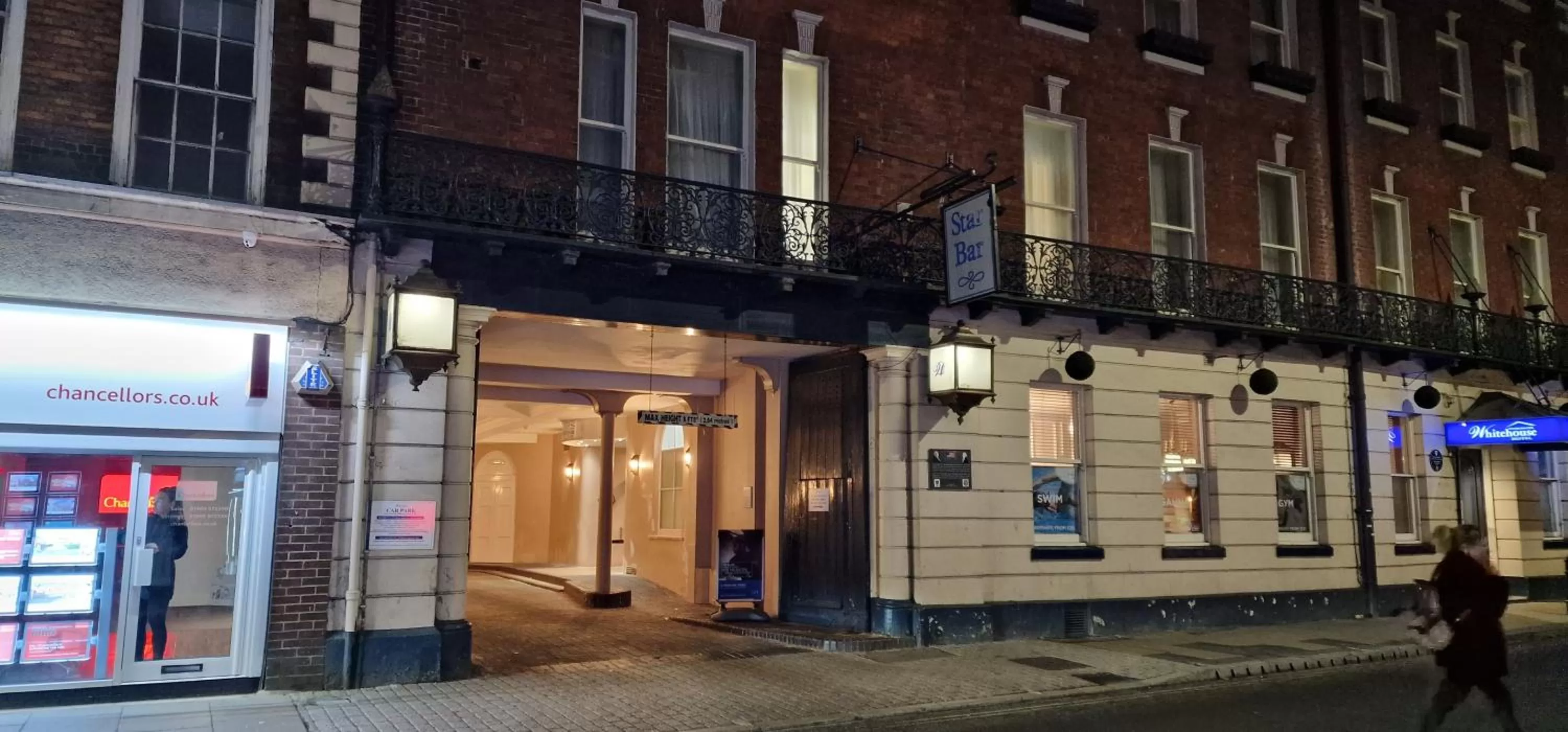 Property building in The Worcester Whitehouse Hotel