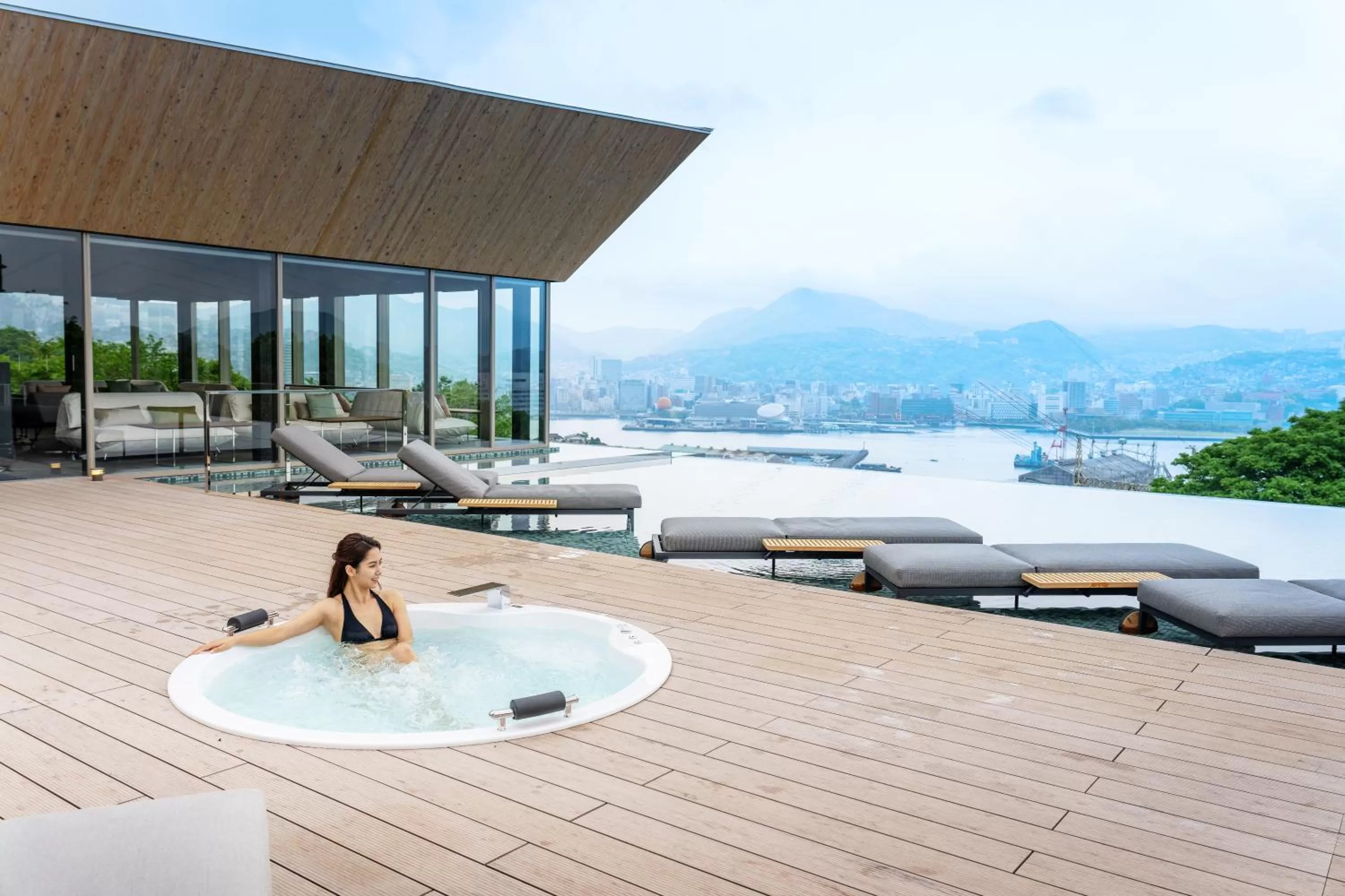 Swimming pool in Garden Terrace Nagasaki Hotels & Resorts