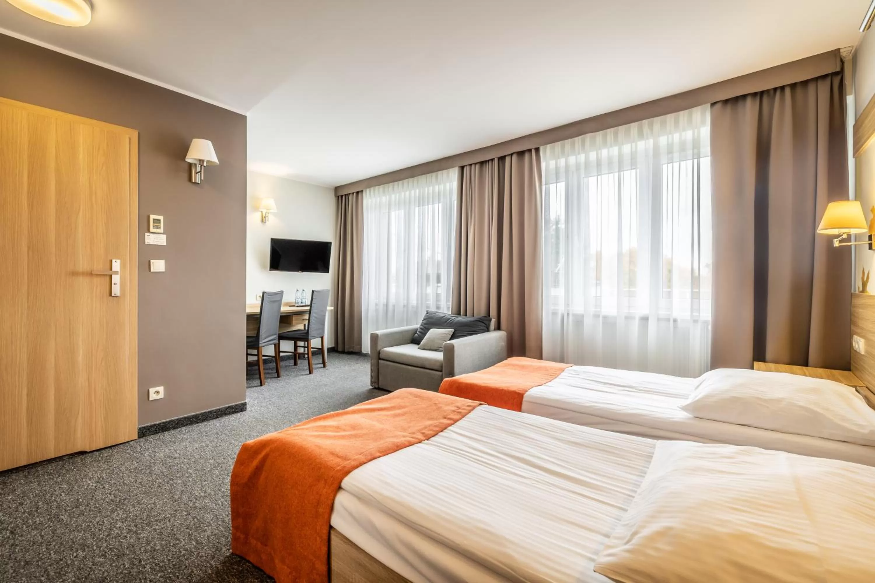 Photo of the whole room, Bed in Hotel Leśny