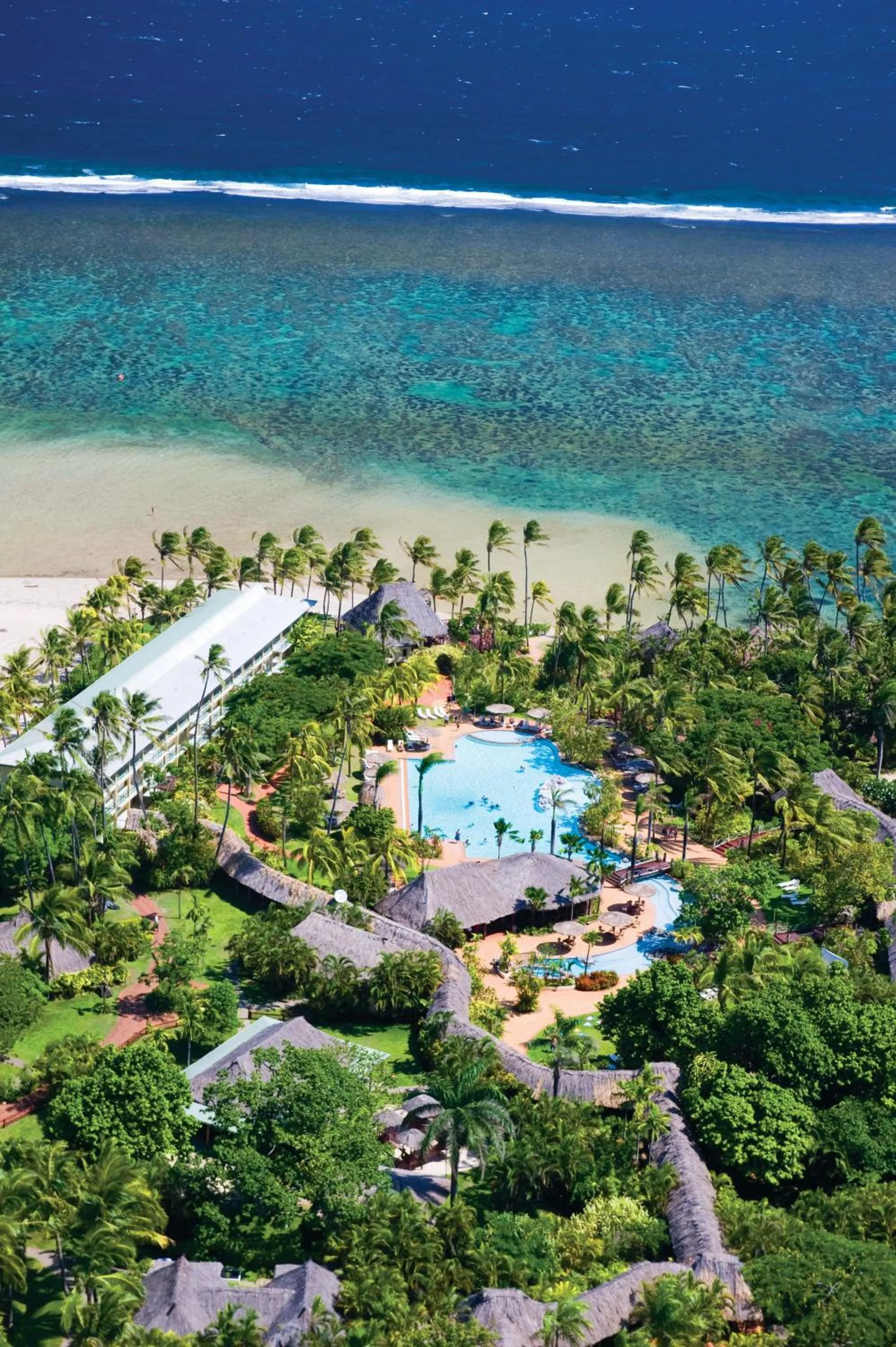 Bird's eye view in Outrigger Fiji Beach Resort