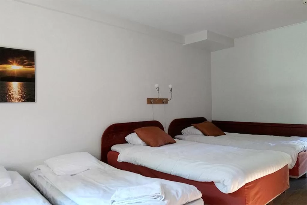 Bed in Finlandia Hotel Isovalkeinen