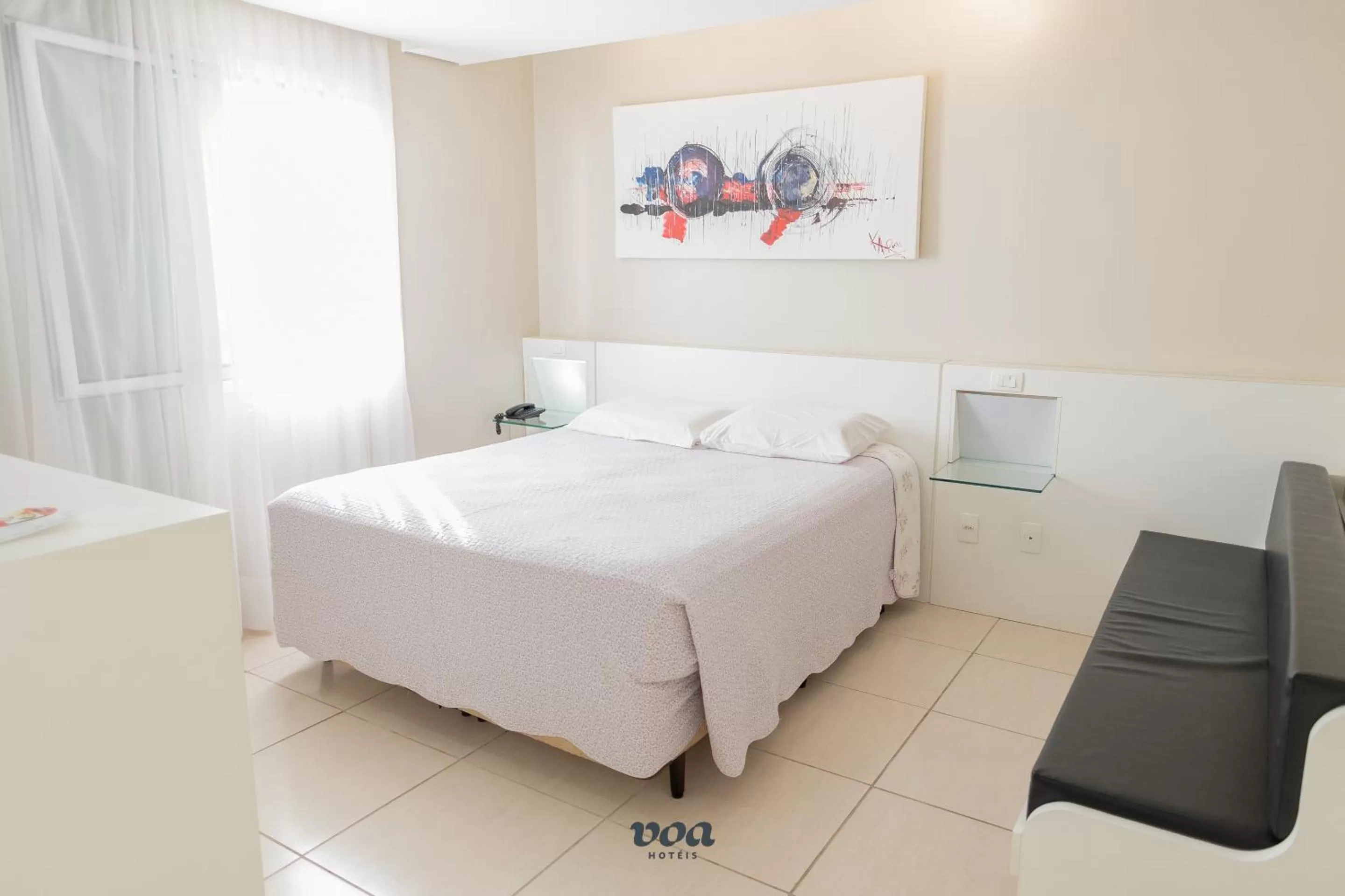 Bed in VOA Plazza Hotel