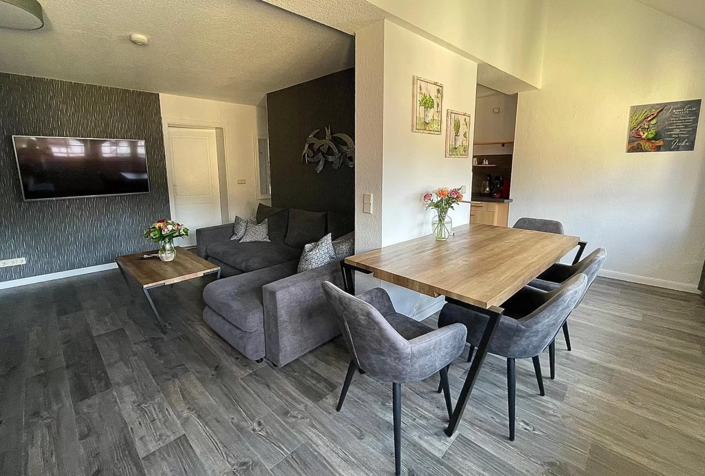 Living room in "Zur Altstadt - Am Fuße der Osterburg" Gaststätte, Pension, FEWO