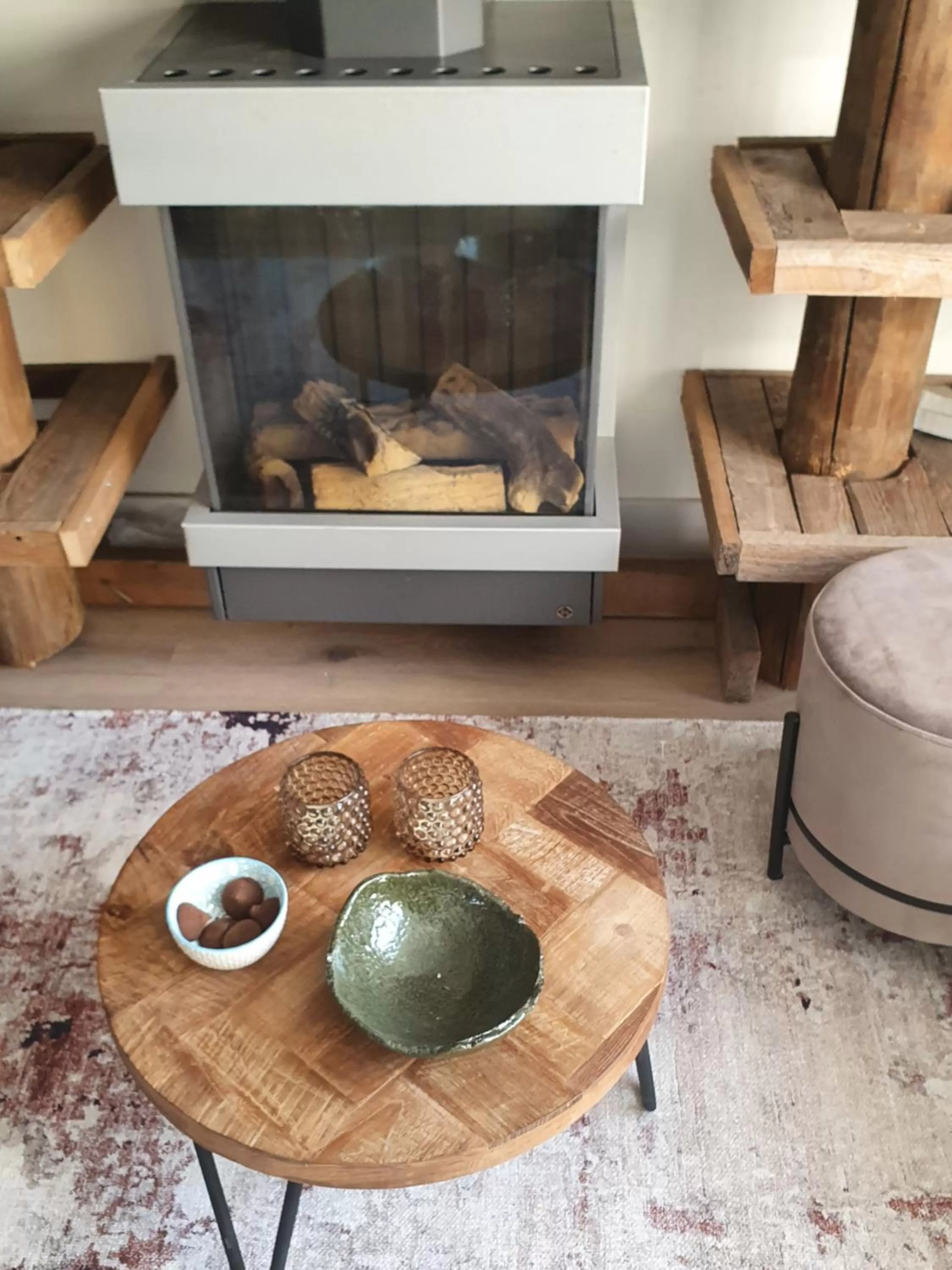 Seating area in Bed and Breakfast en Studio Het Atelier