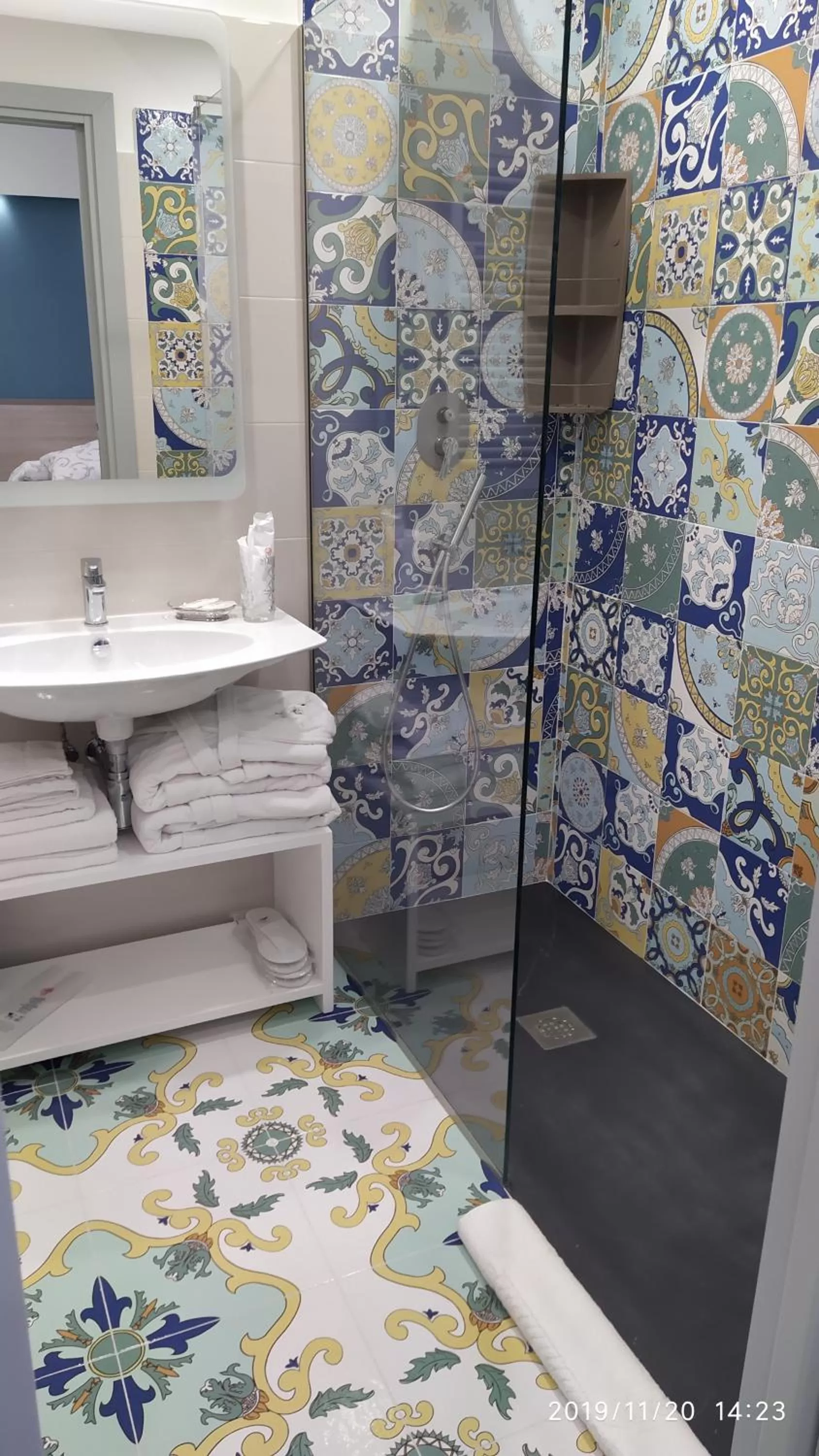 Shower in B&B La Stazione