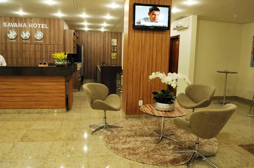 Lobby or reception in Savana Hotel