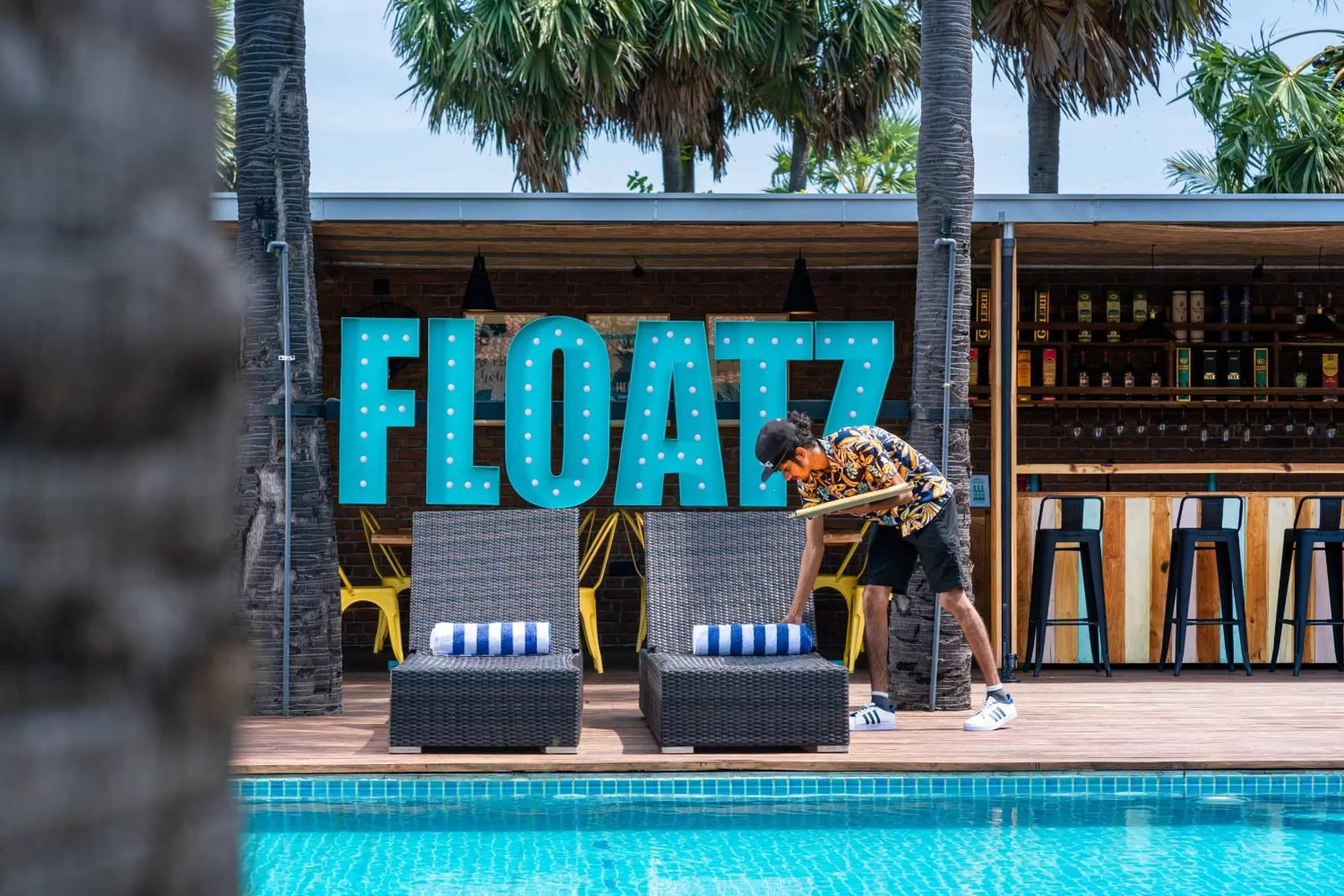 Lounge or bar in Palmera Eco Resorts Nilaveli