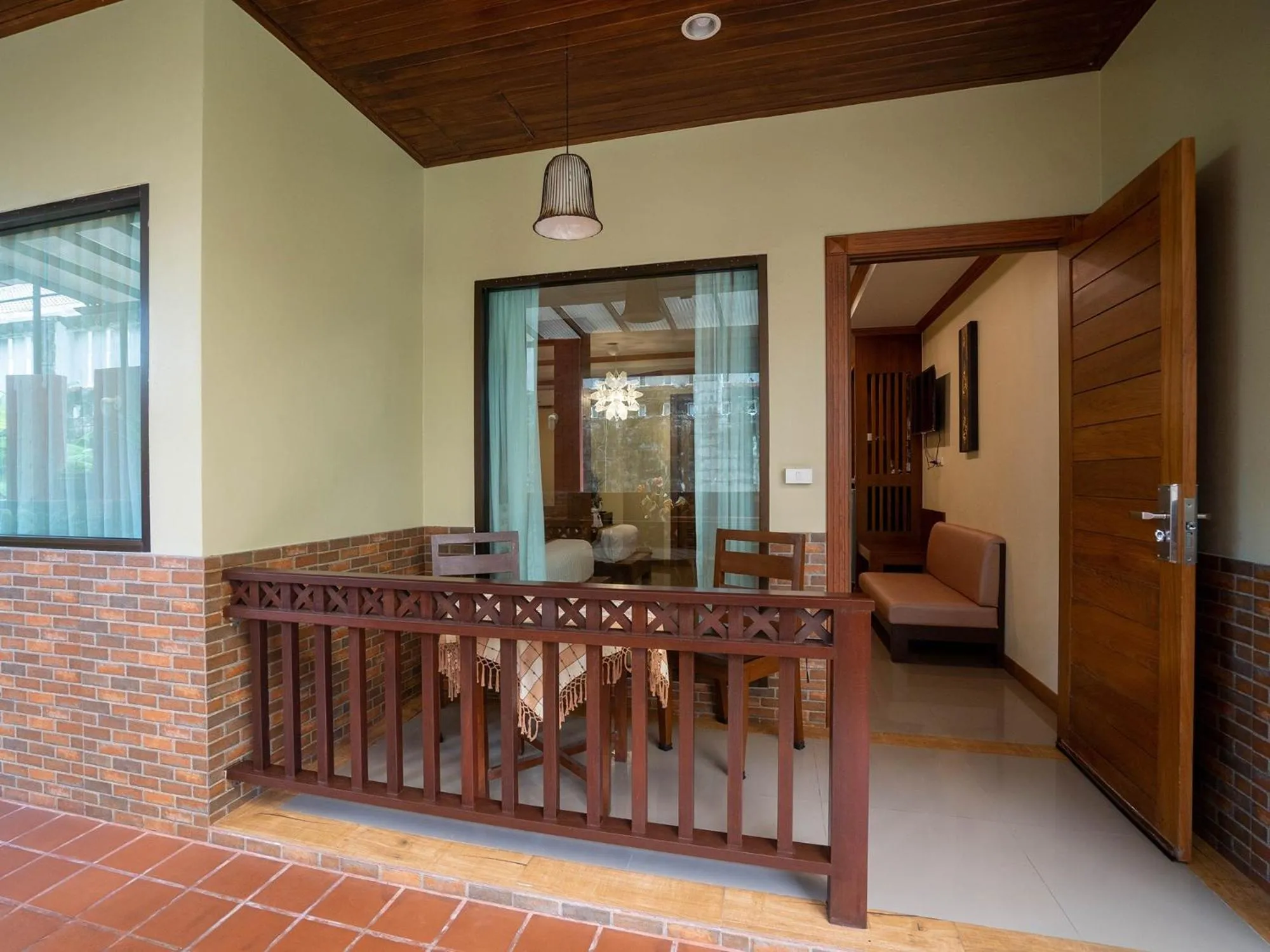 Balcony/Terrace in Baan Sailom Hotel Phuket - Sha Extra Plus