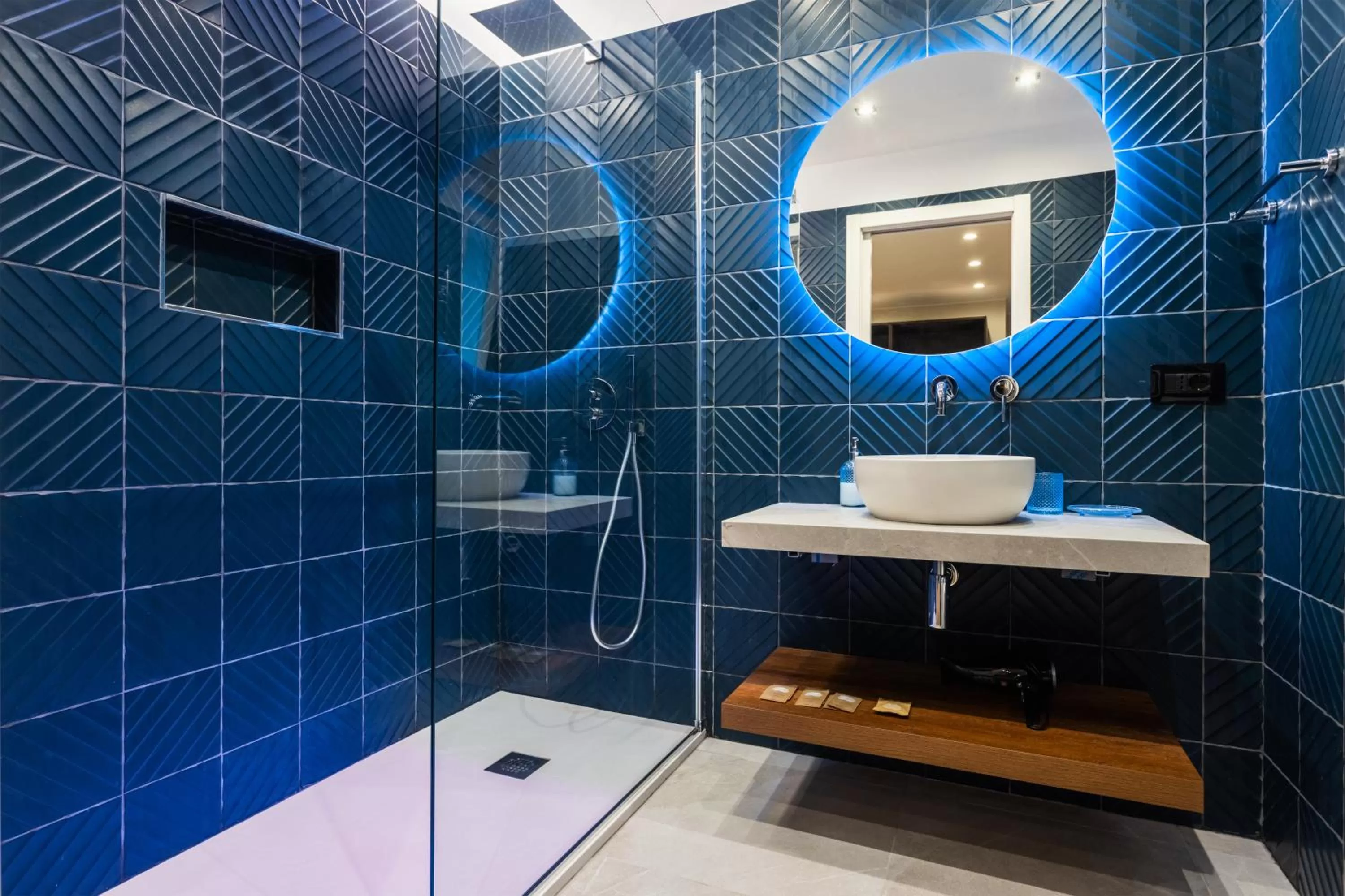 Shower in Quinto Stabile Rooms&Suite