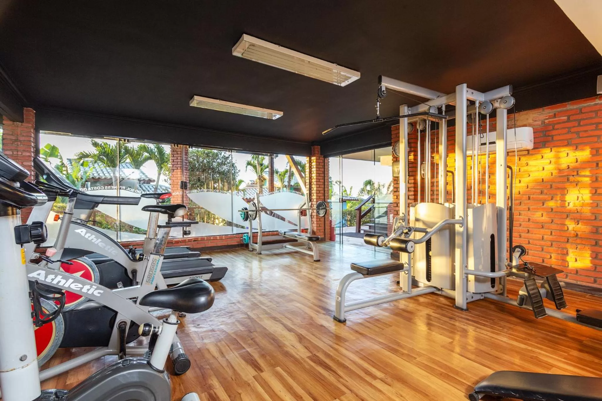 Fitness centre/facilities in Costa do Sol Boutique Hotel