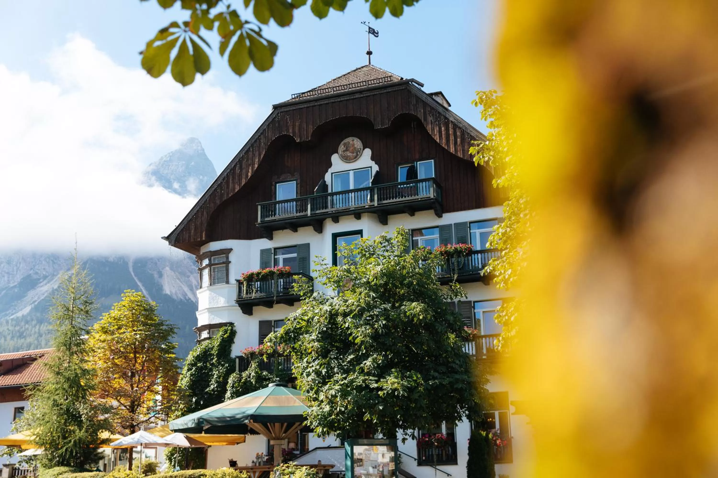 Property building in Hotel Sonnenspitze