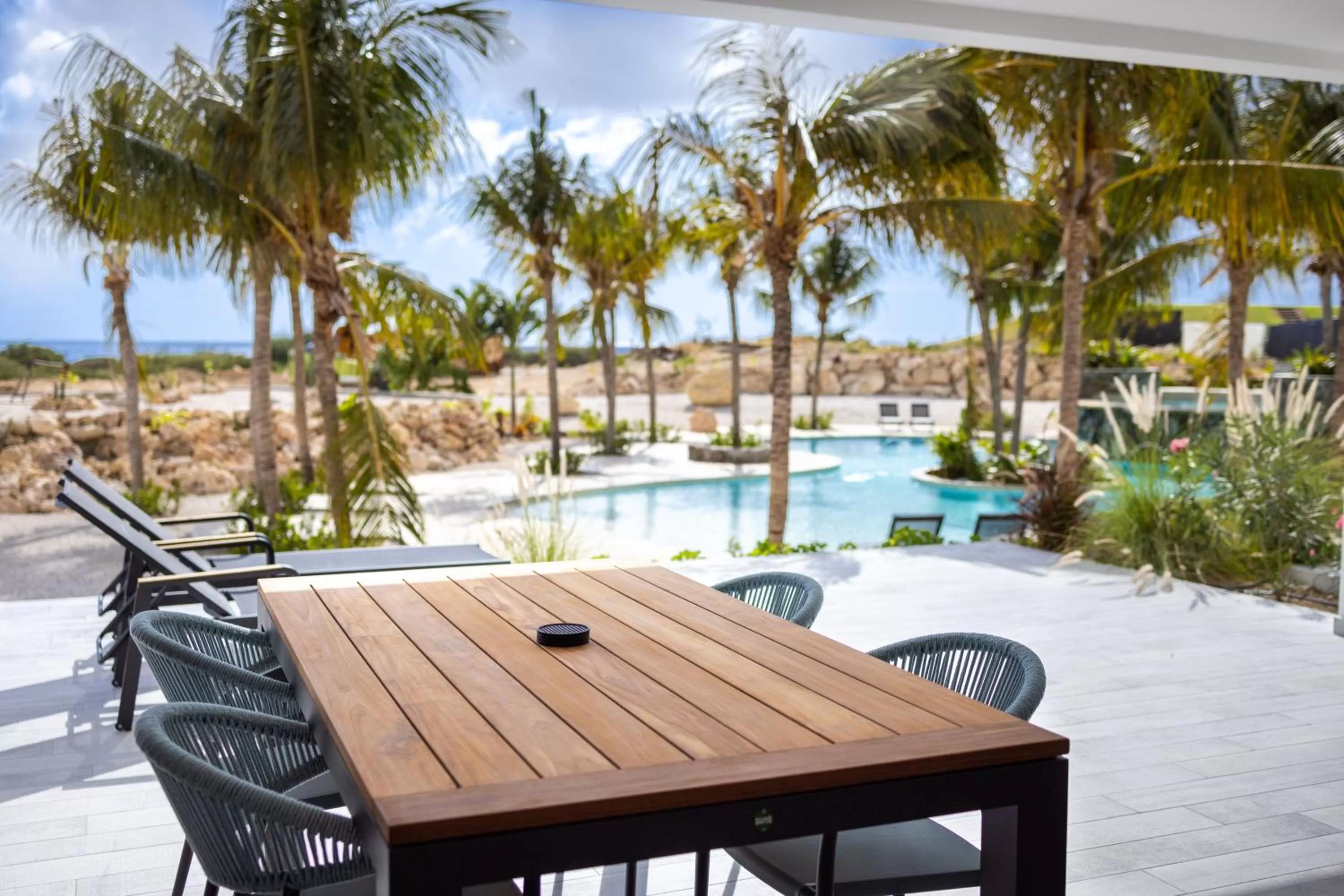 Patio in The Reef - Blue Bay Golf & Beach Resort