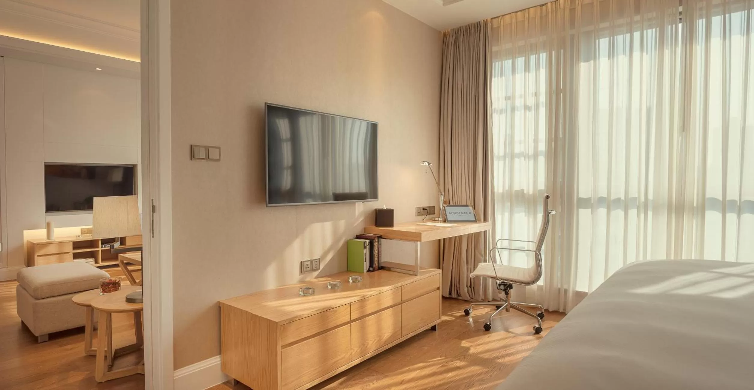 Bedroom, Bed in Residence G Nanshan