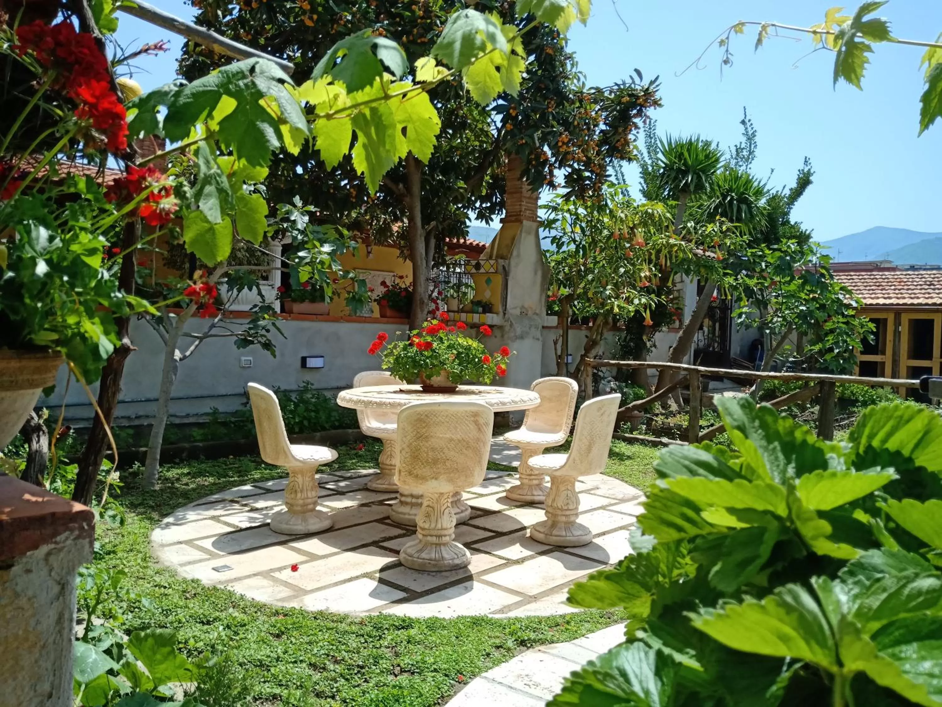 Garden in Buonocore Rooms