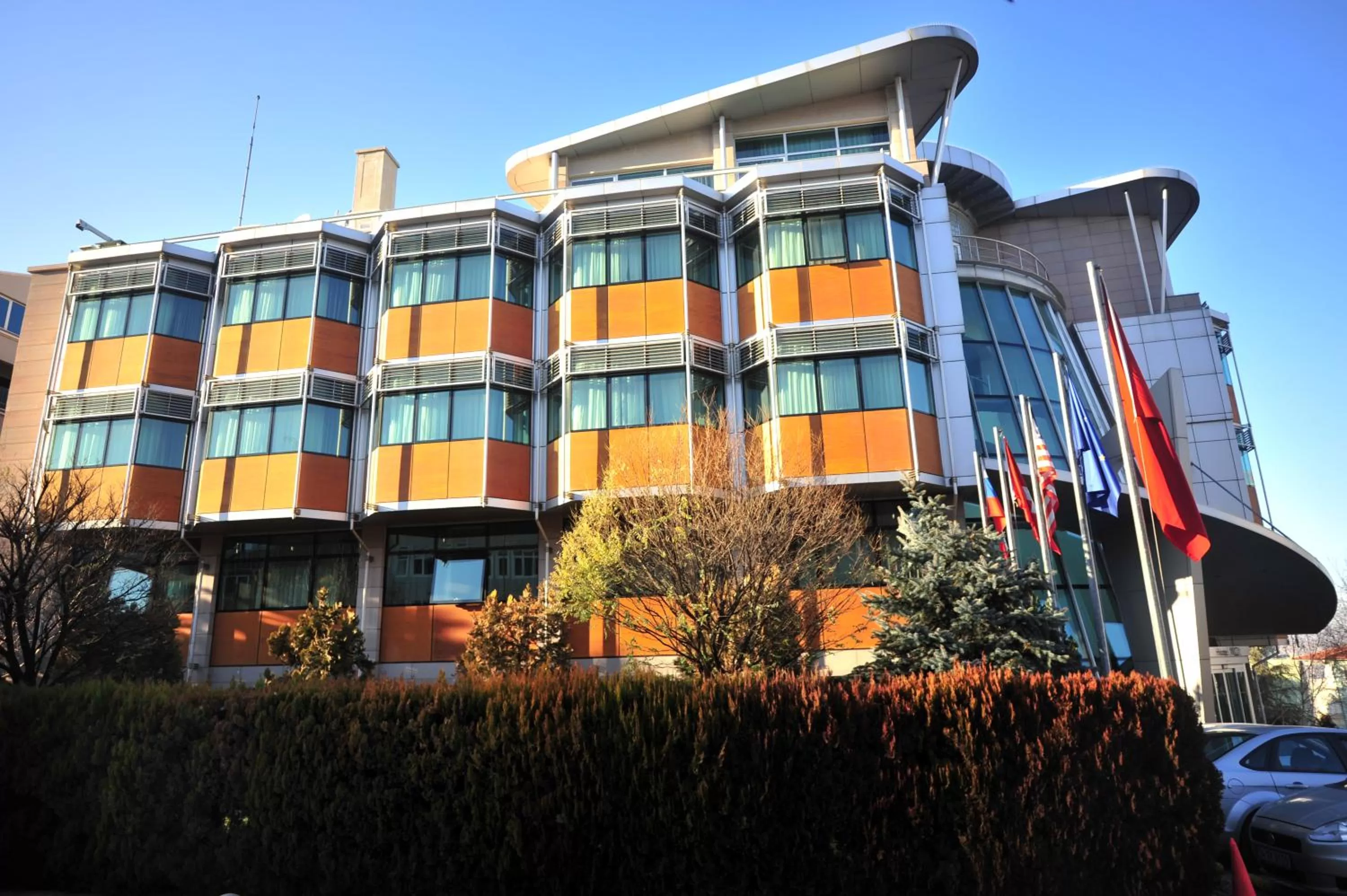 Property building in Hotel Midi