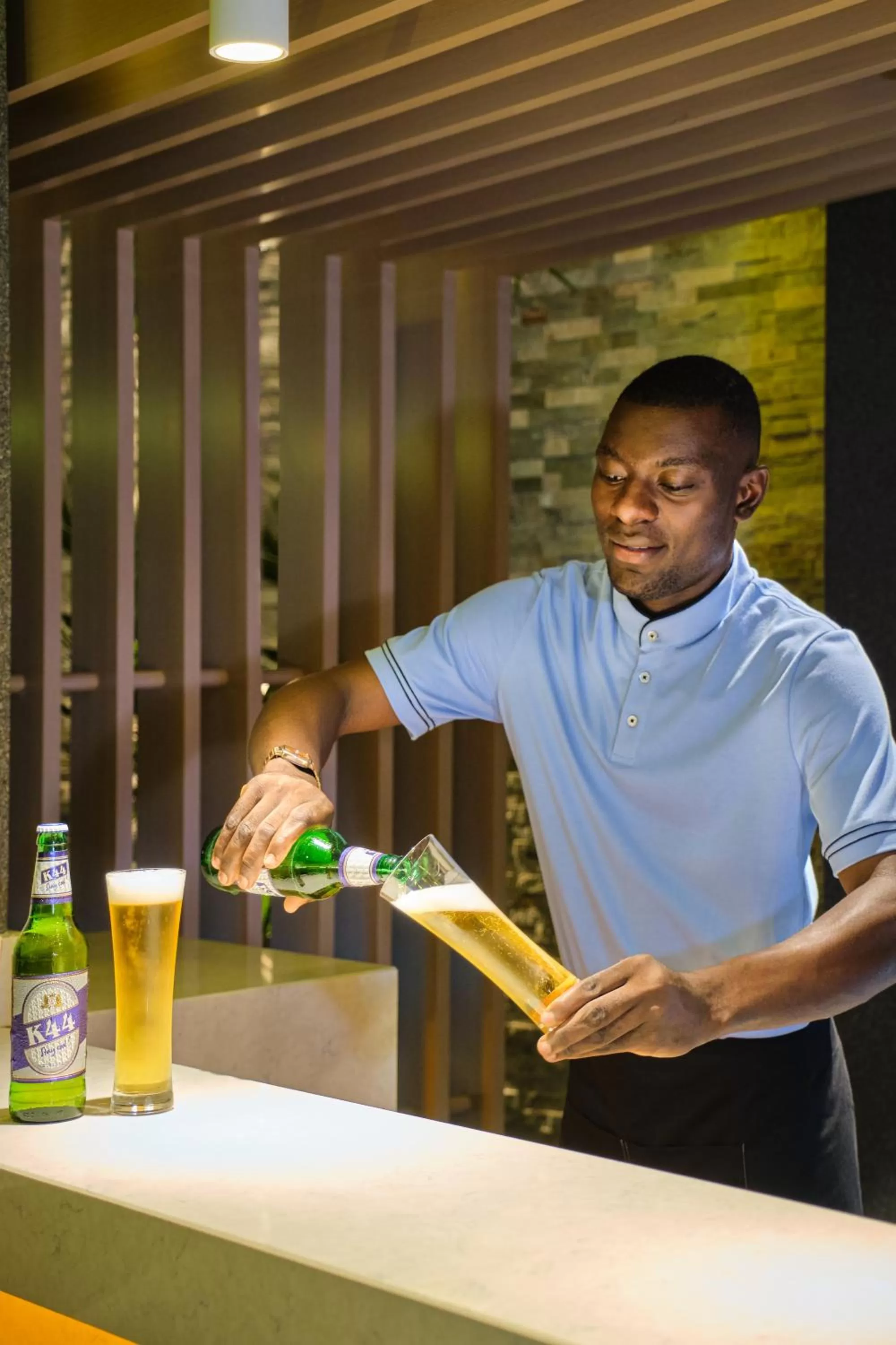 Lounge or bar in K Hotel Douala