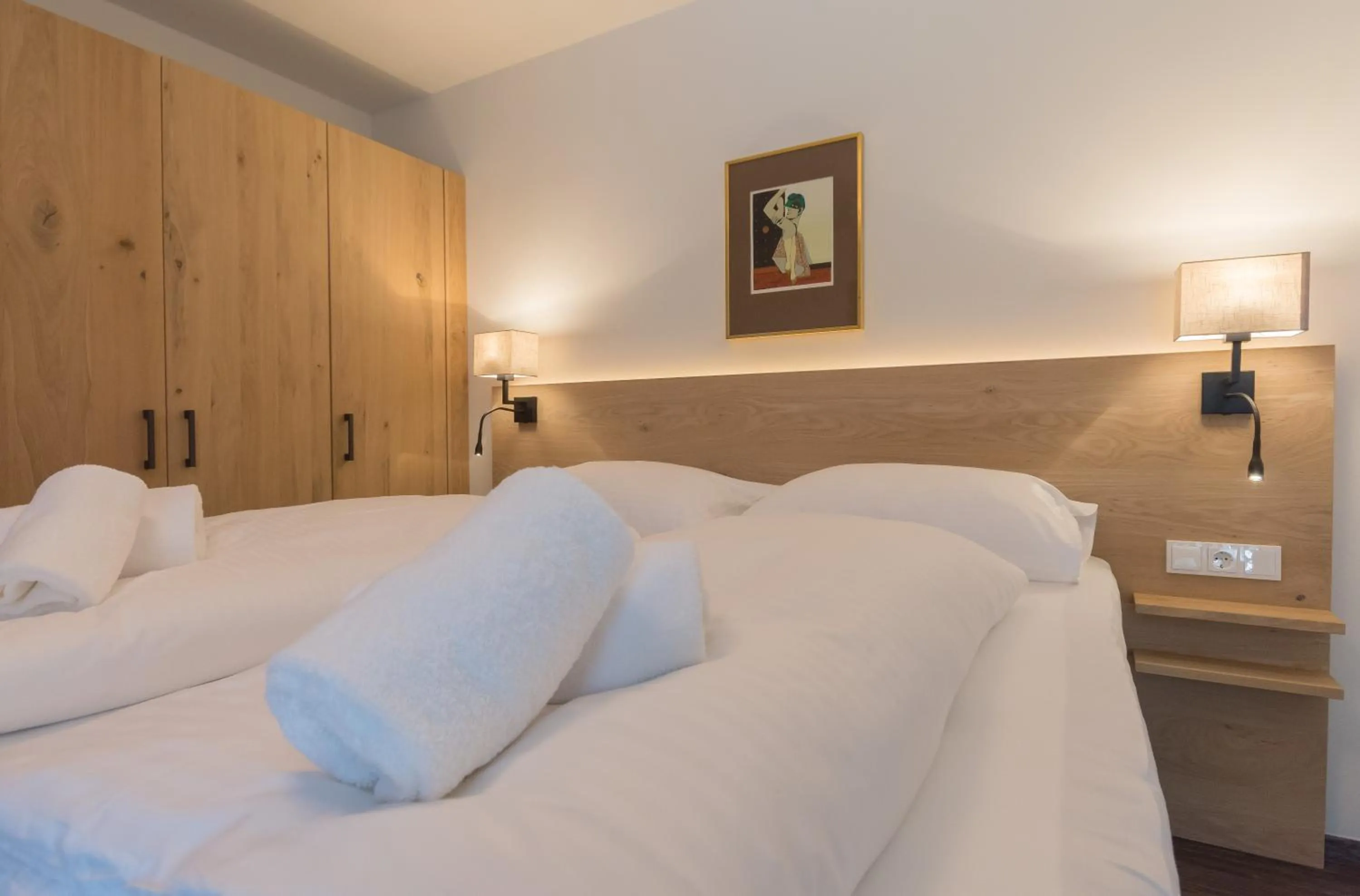 Bedroom, Bed in Schönblick Residence - Absolut Alpine Apartments