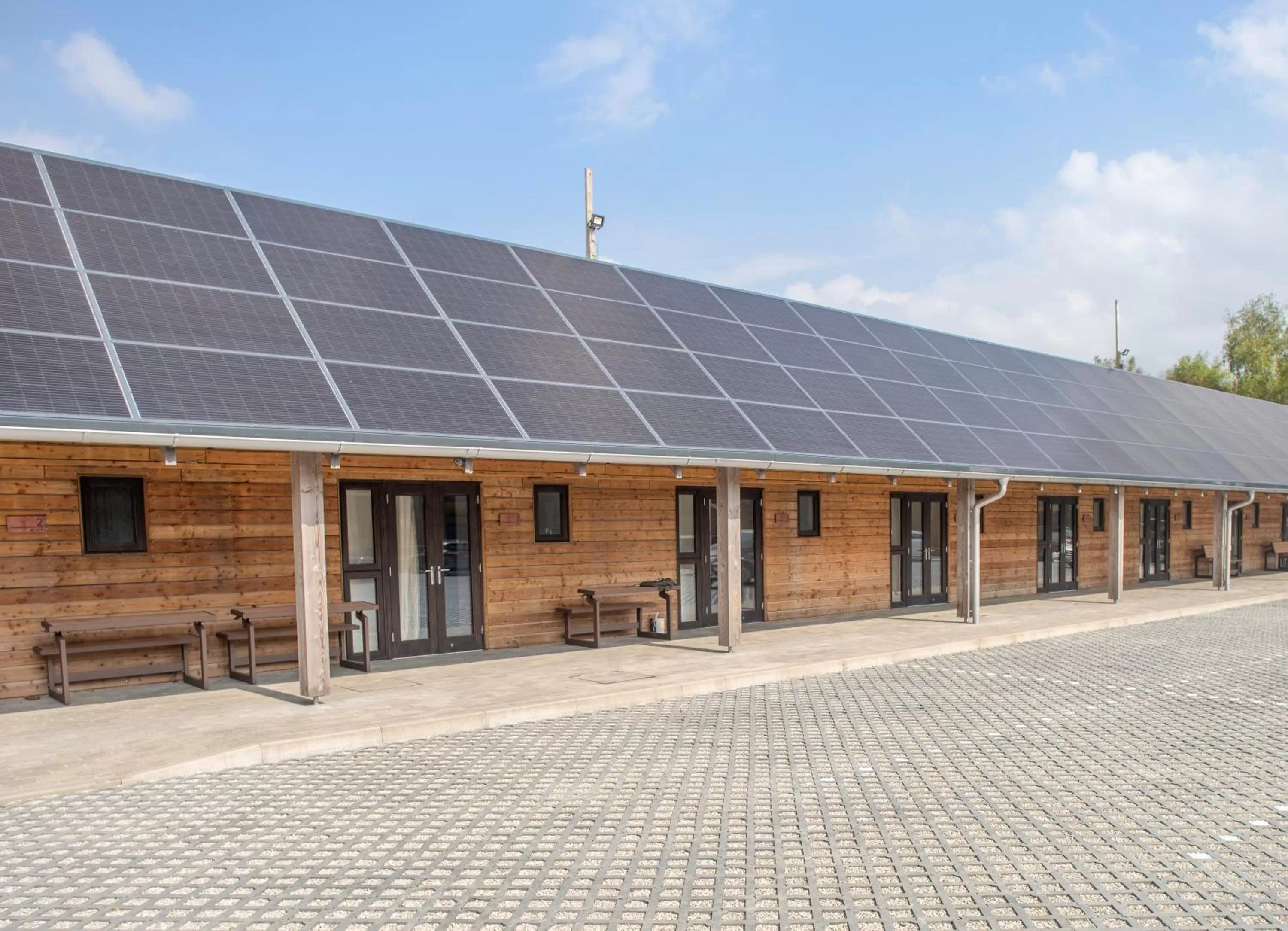 Property building in Lodges at Flimwell Park