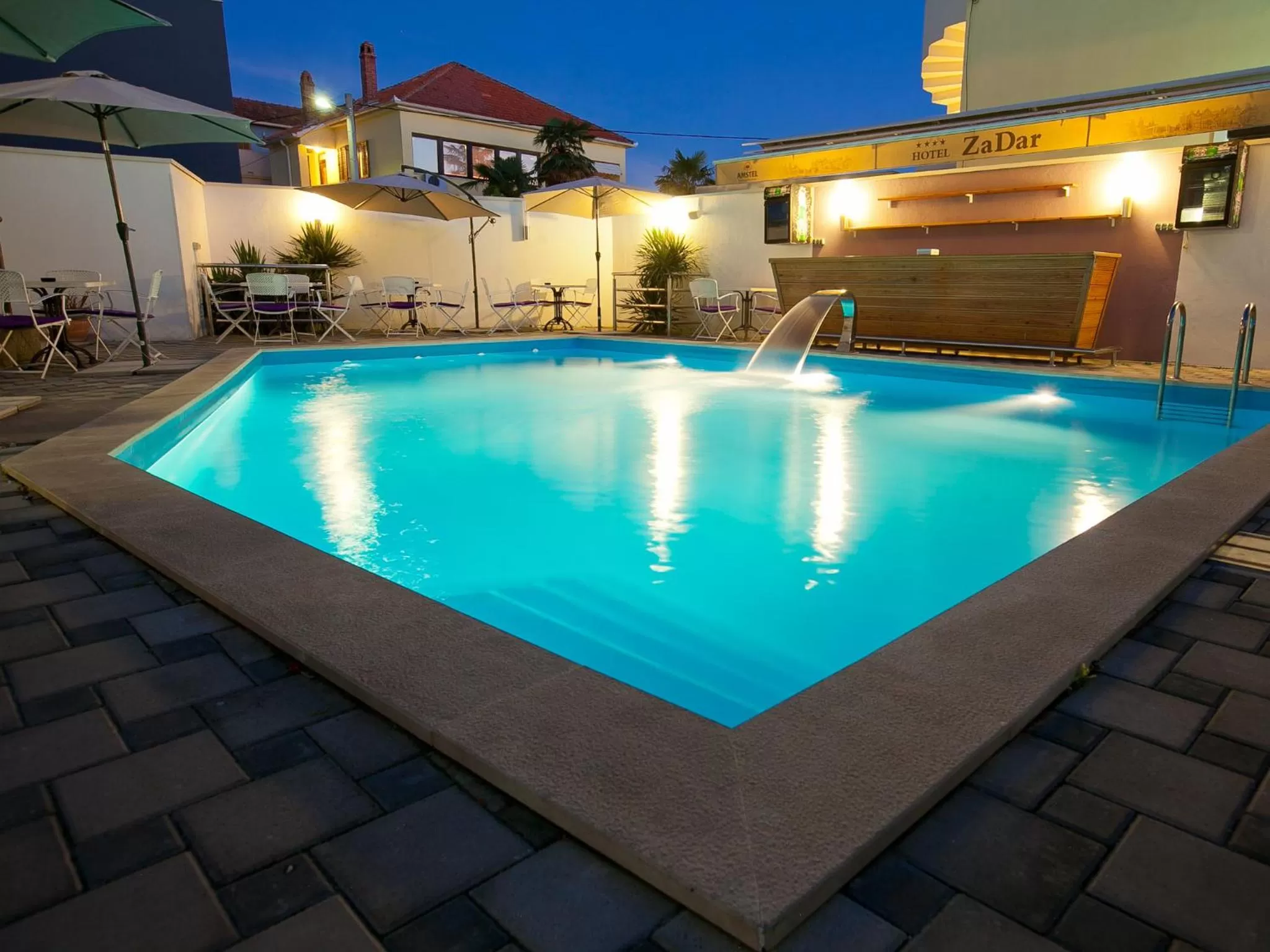 Swimming pool in Hotel ZaDar