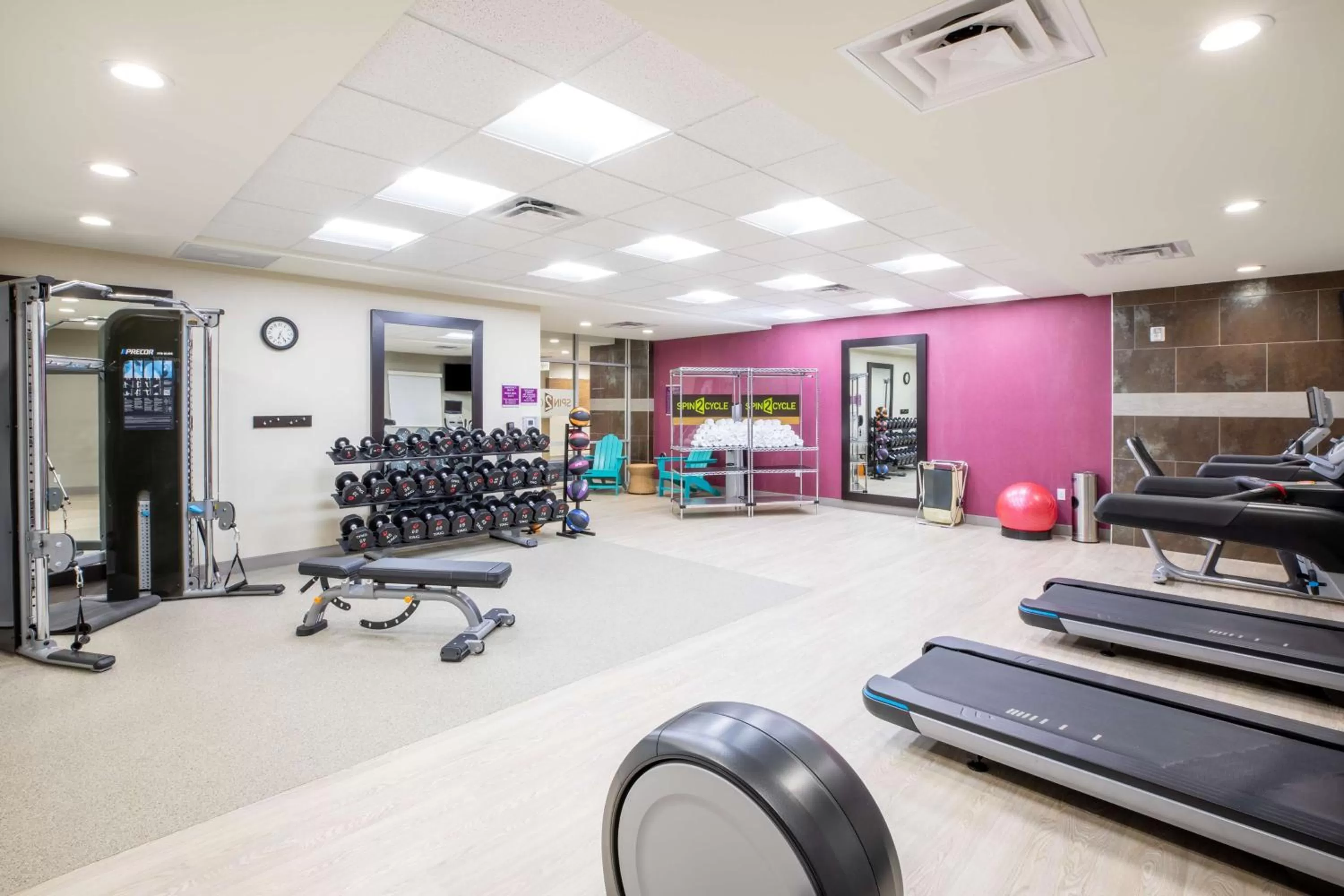 Fitness centre/facilities in Home2 Suites by Hilton Houston Bush Intercontinental Airport Iah Beltway 8