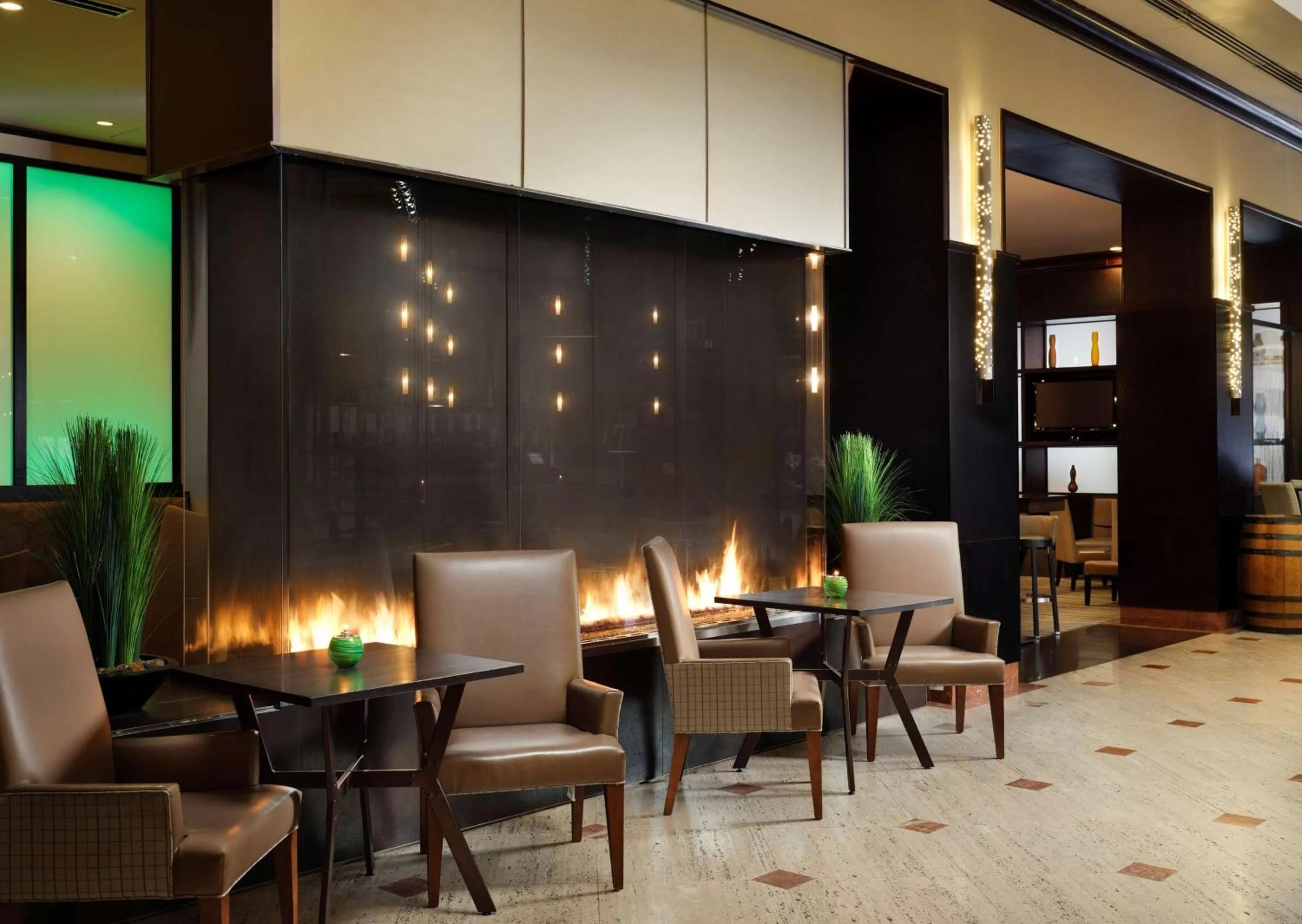 Lobby or reception in Hilton Rosemont Chicago O'Hare