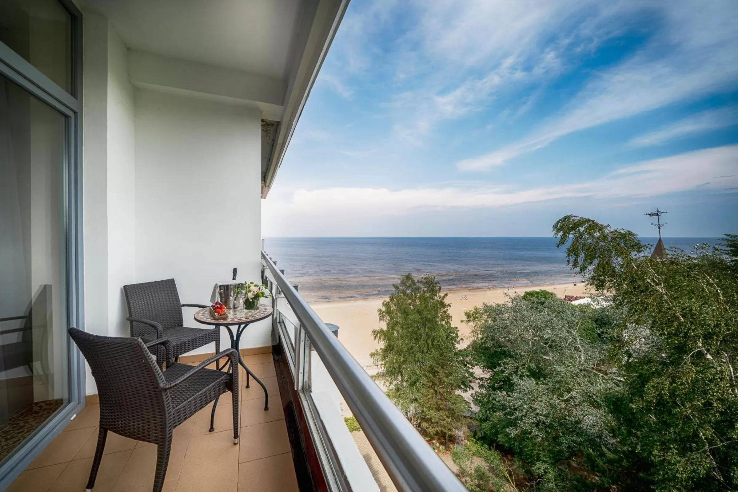 Balcony/Terrace in Baltic Beach Hotel & SPA