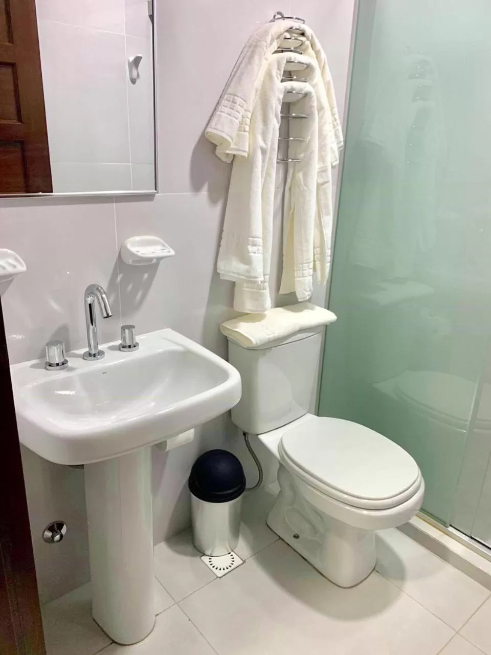 Shower, Bathroom in AH Hotel