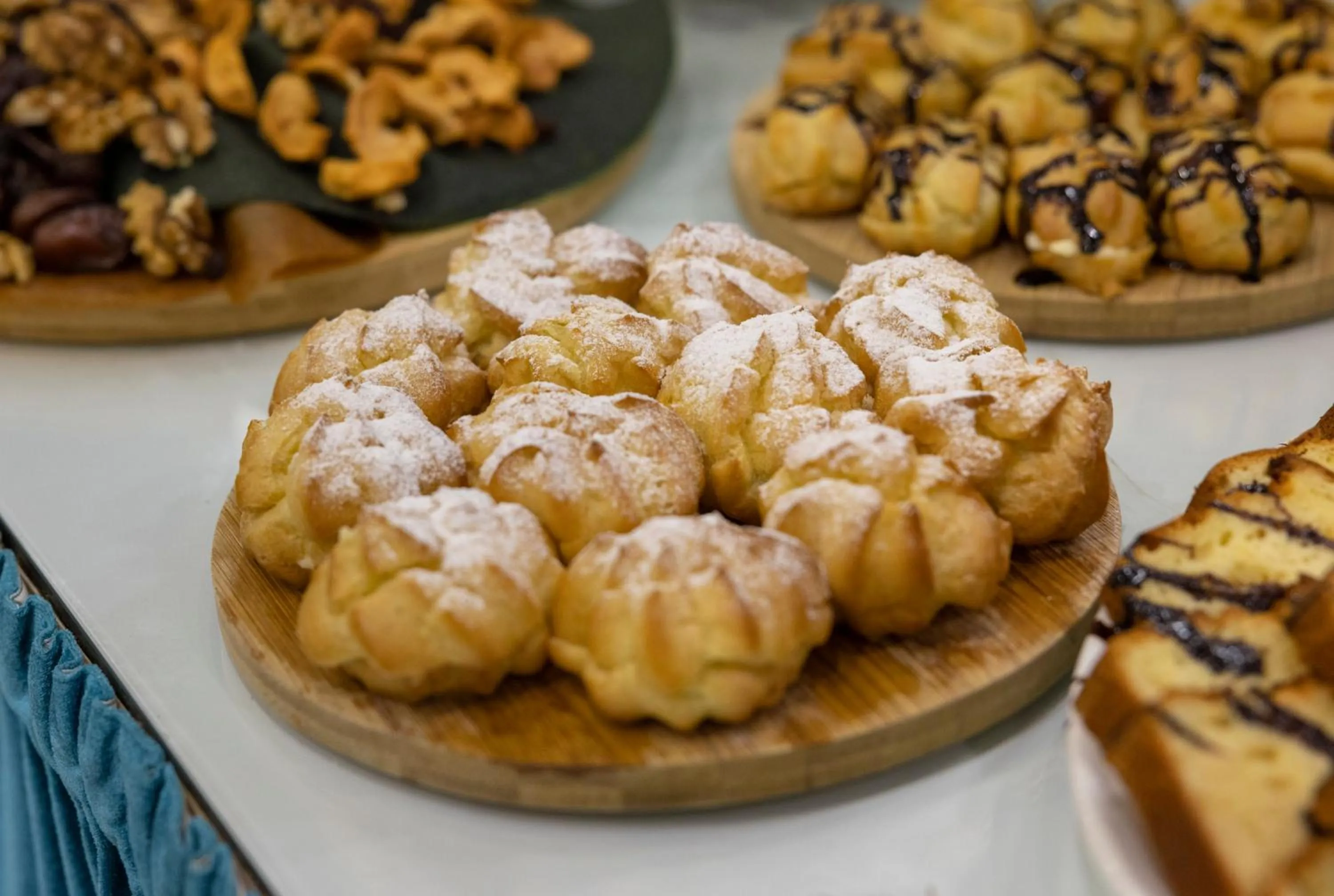 Buffet breakfast in Hotel Grand Palace