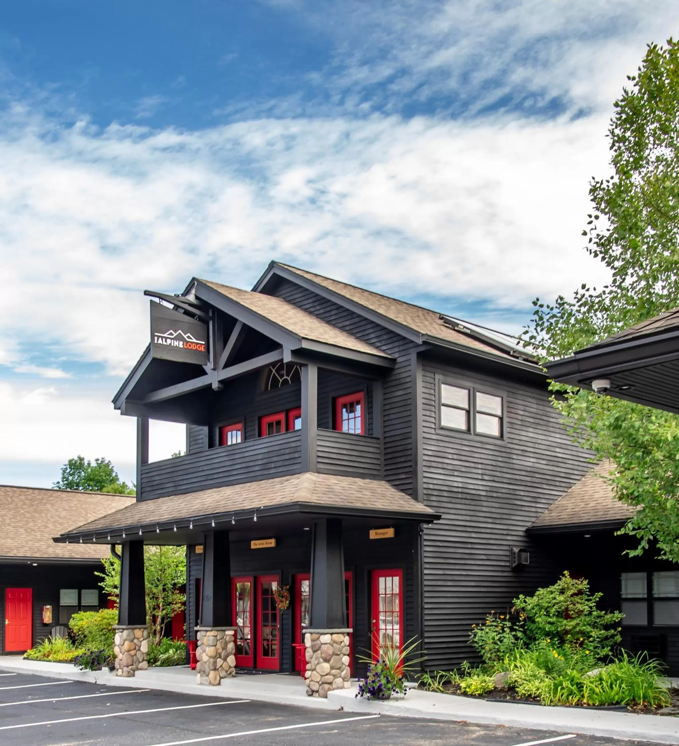 Property building in The Alpine Lodge
