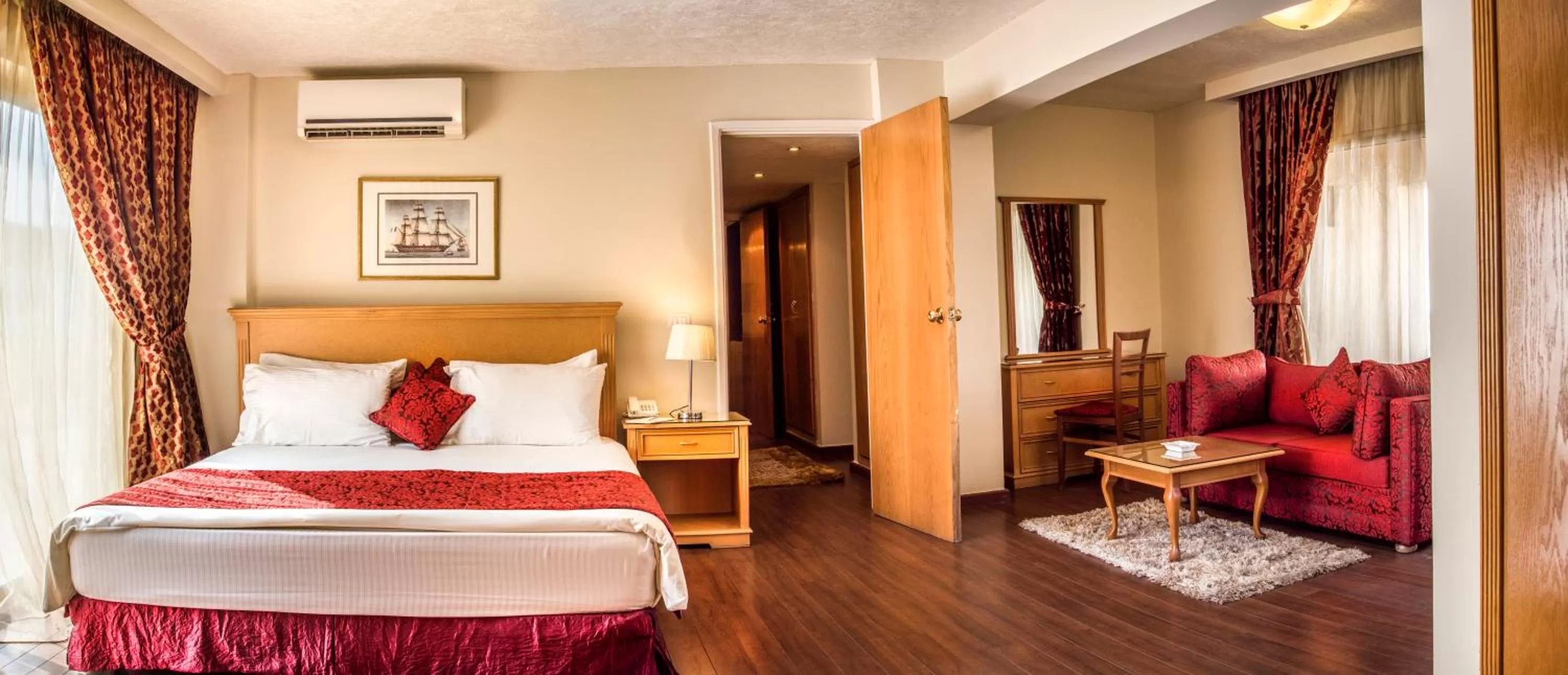 Bed in Bella Riva Hotel