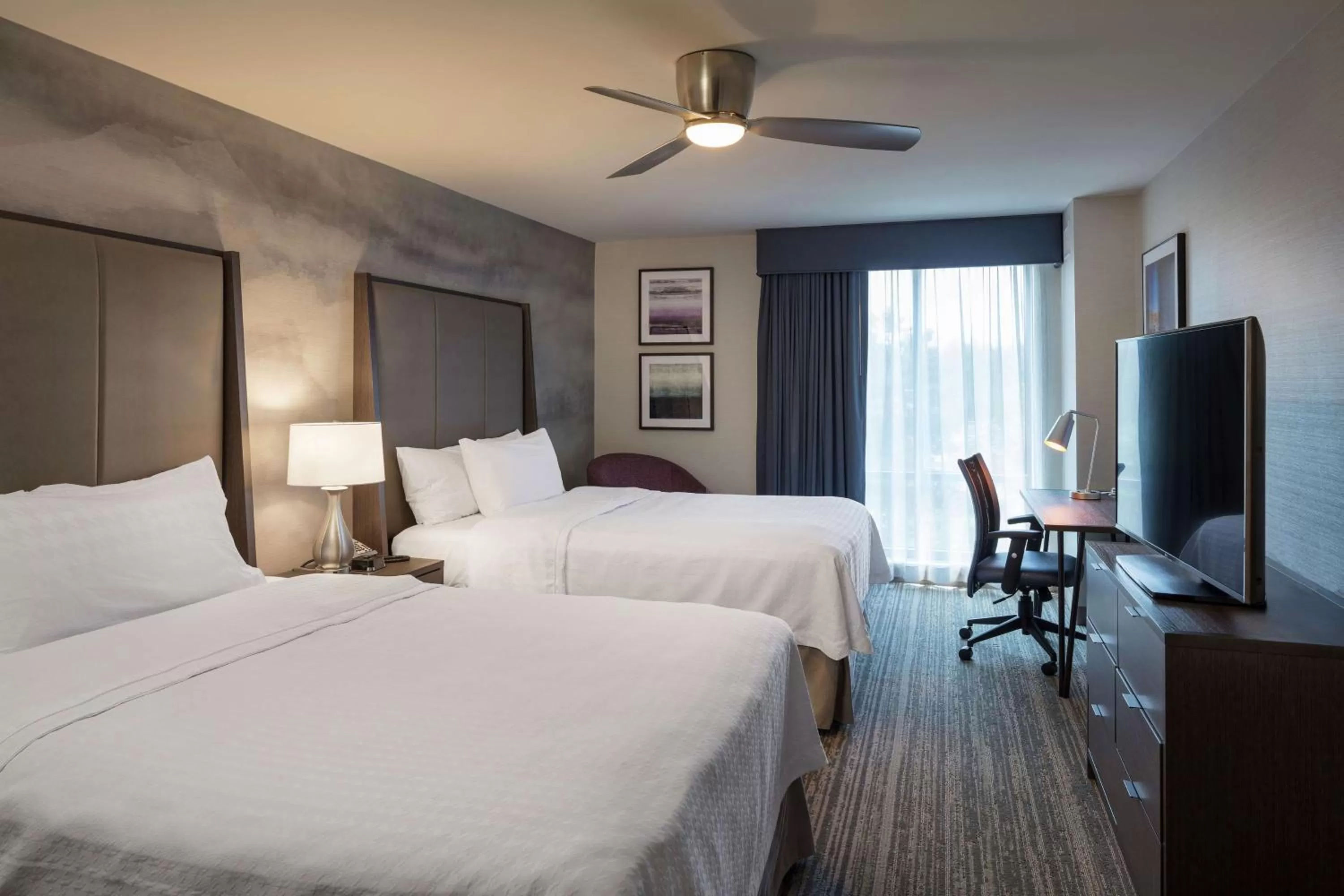 Bedroom, Bed in Homewood Suites by Hilton Needham Boston