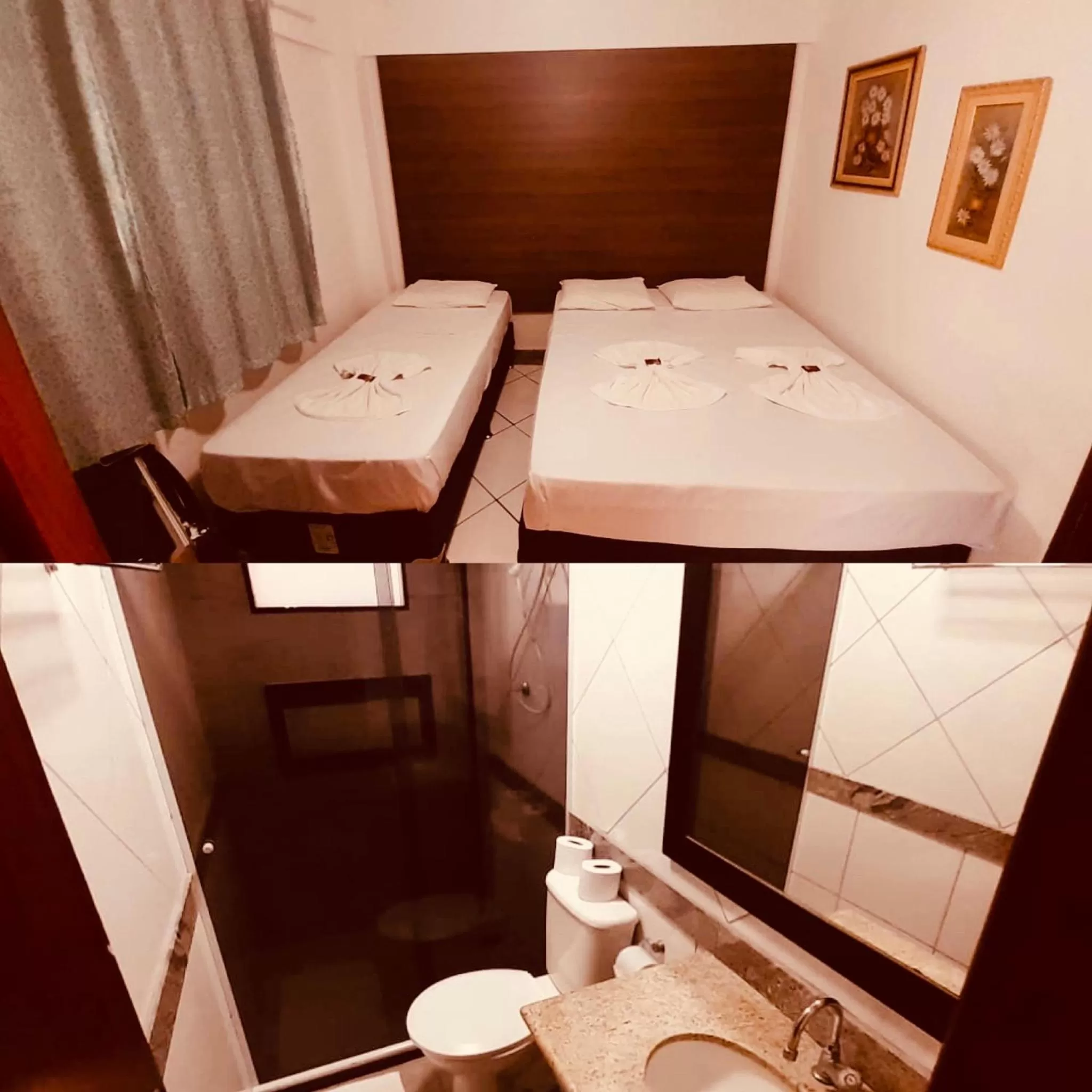 Bathroom in Flamingo Beach Pousada