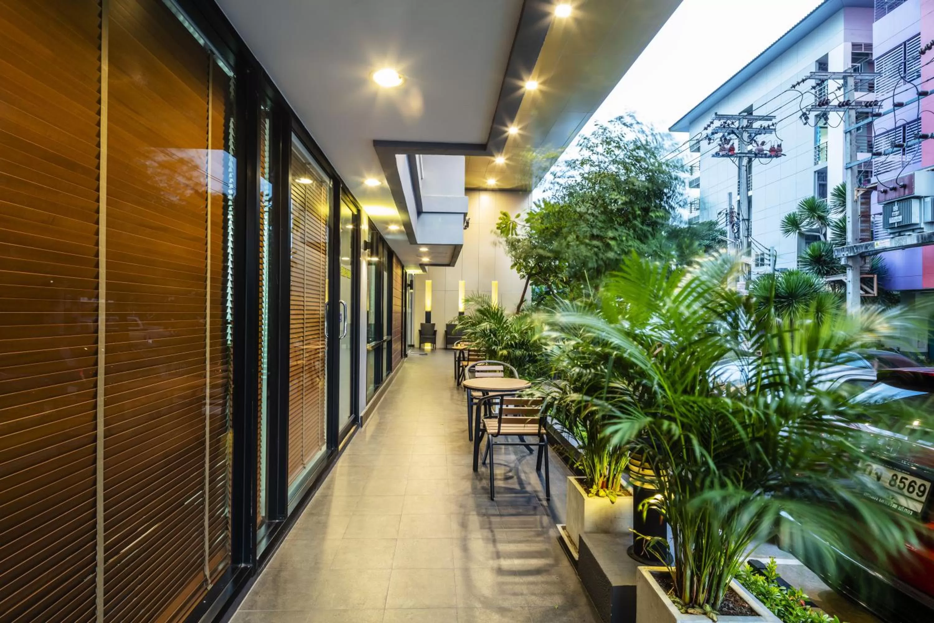 Facade/entrance in Aliz Hotel