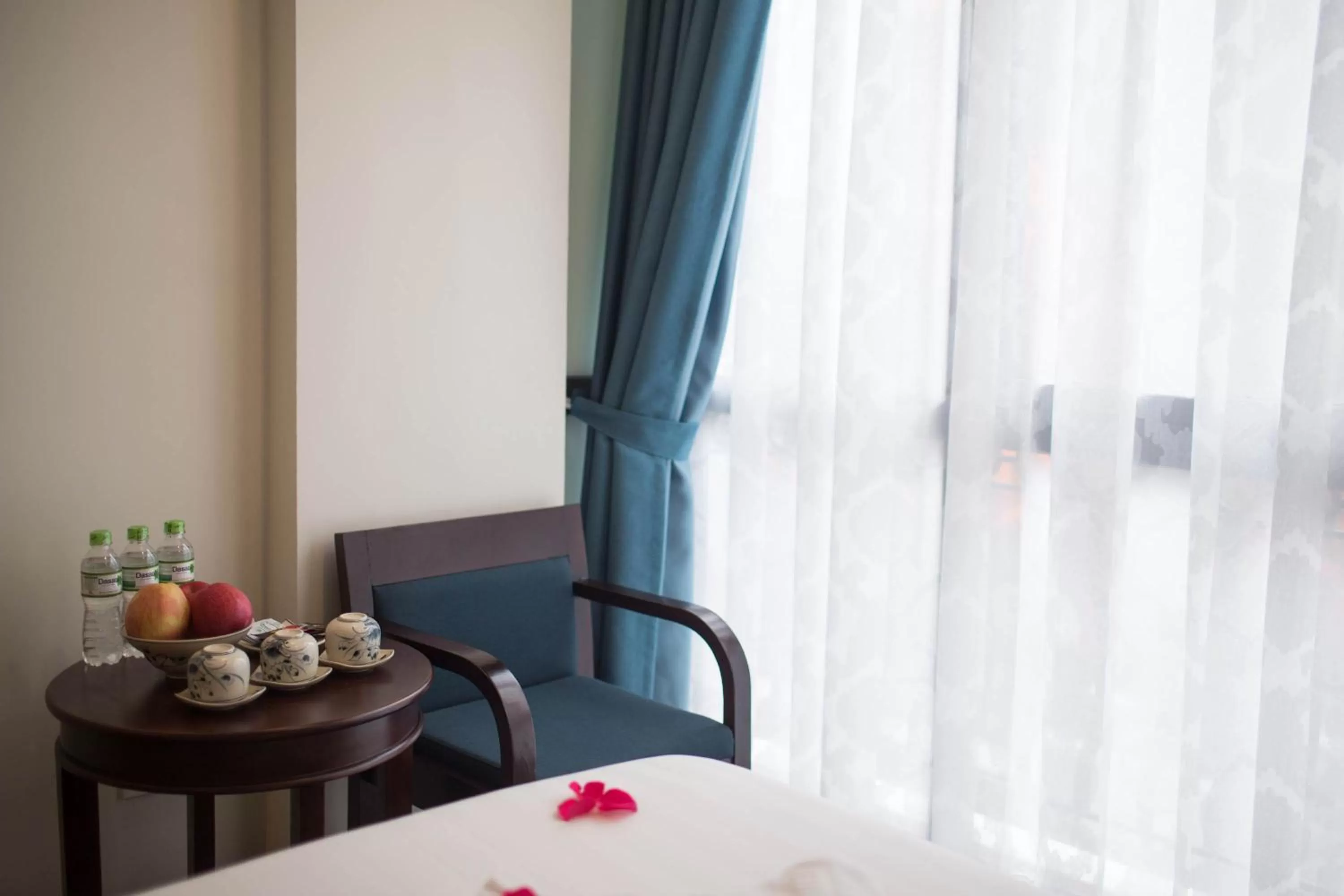 Decorative detail, Bed in Holiday Emerald Hotel