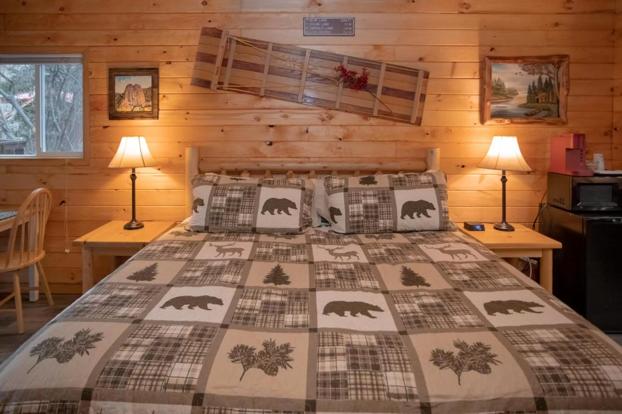 Bed in Nicky's Resort