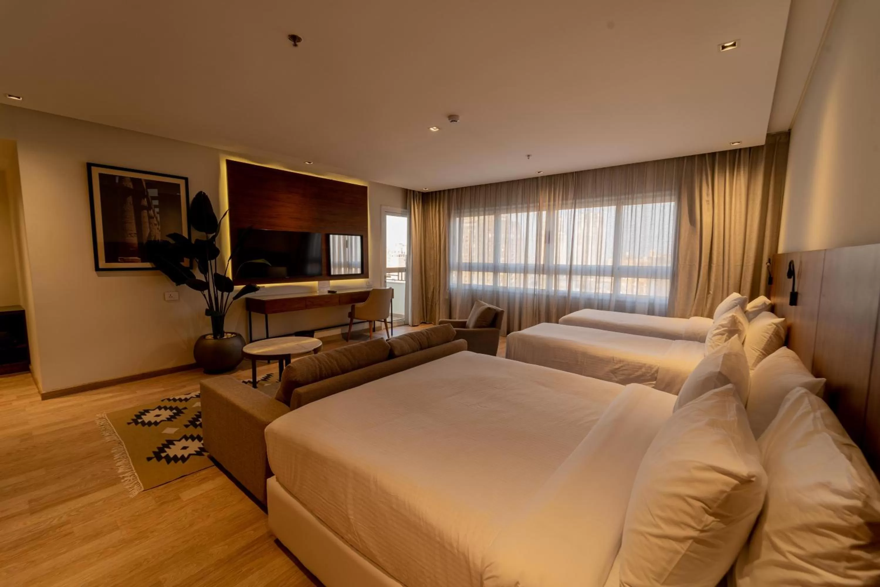 Family, Bed in The President Hotel Cairo