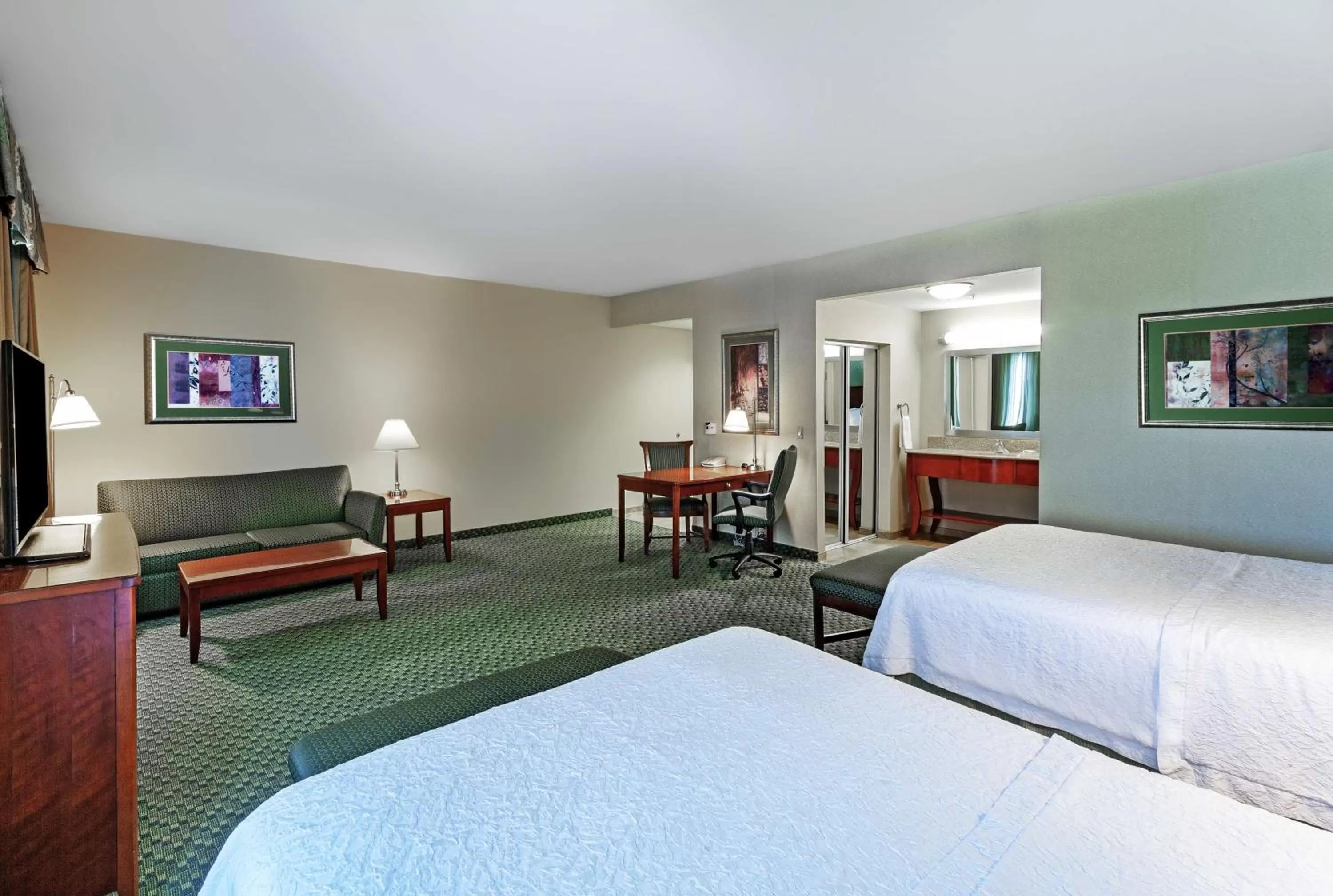 Bedroom, Bed in Hampton Inn & Suites El Paso West
