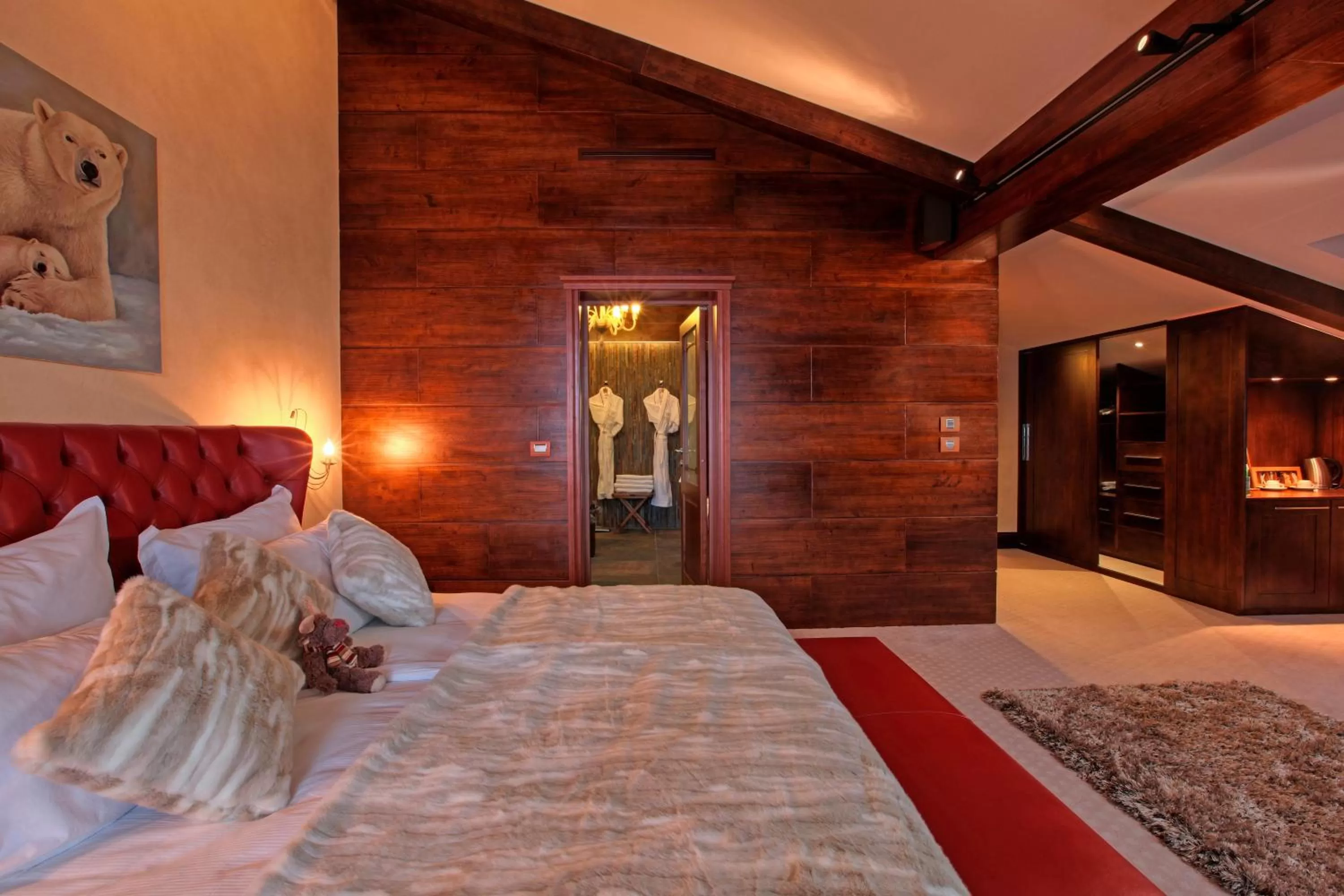 Bed in Kempinski Hotel Grand Arena Bansko