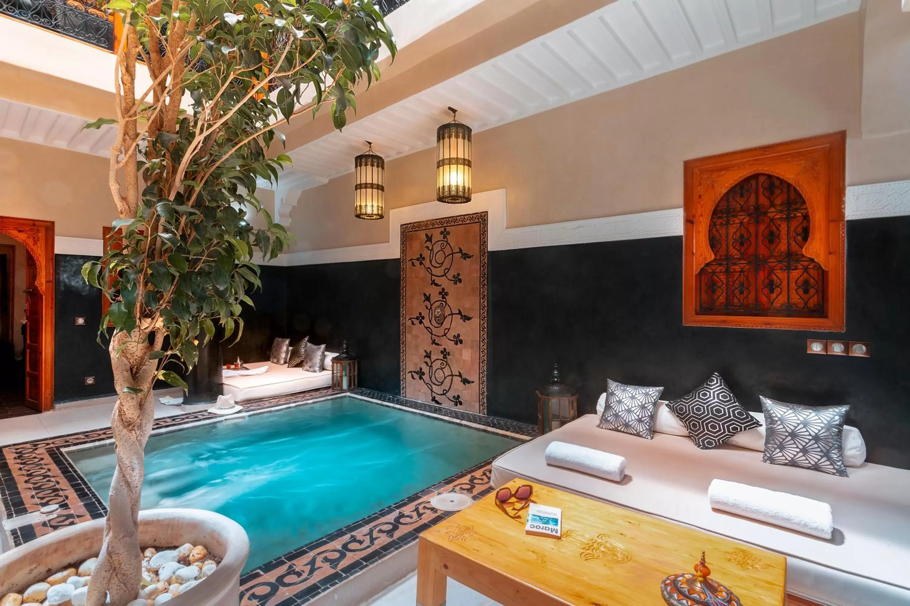 Swimming pool in Riad Rodaina & SPA