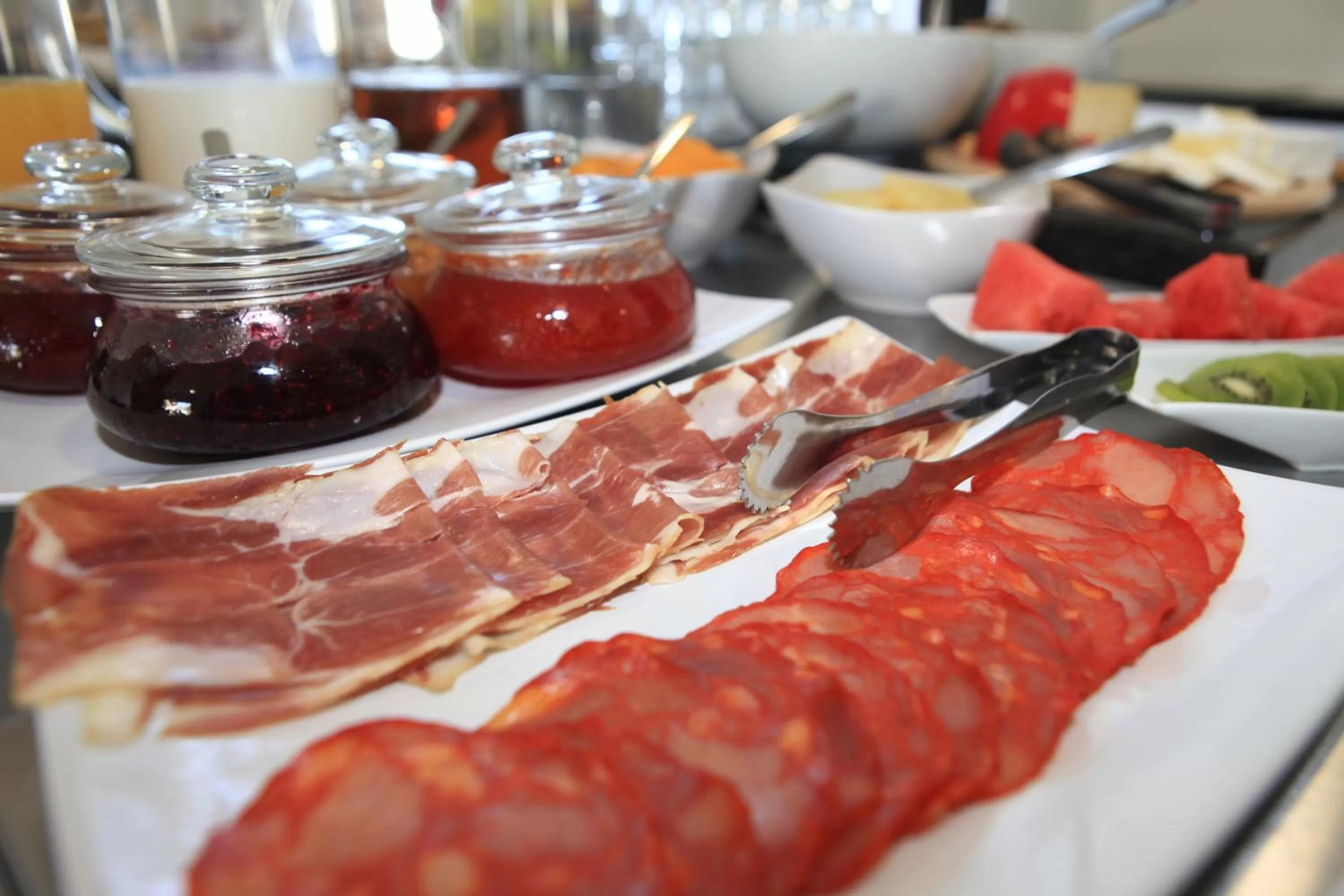 Buffet breakfast in O Abel Hotel rural