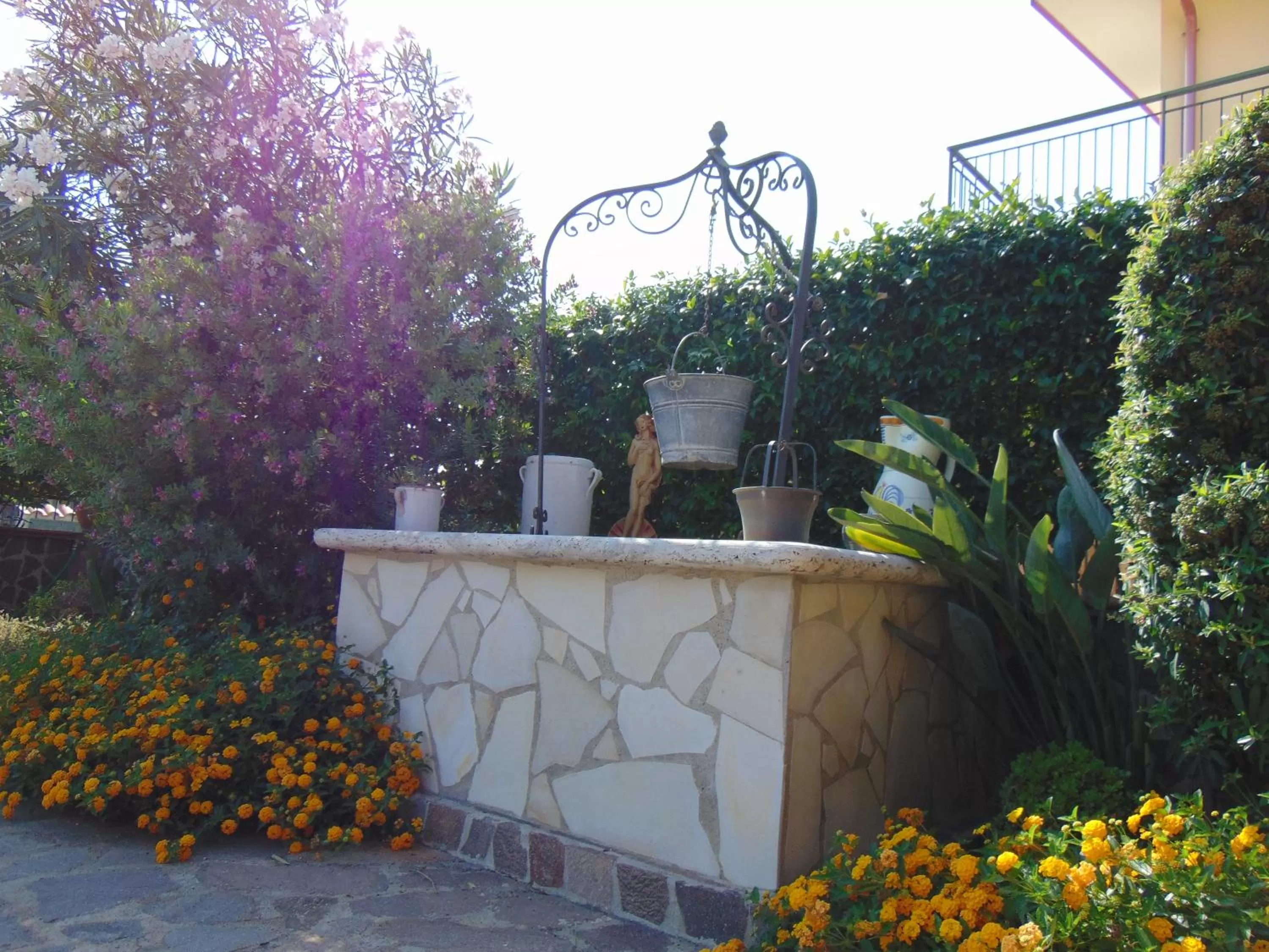 Garden in Villa Celeste B&B