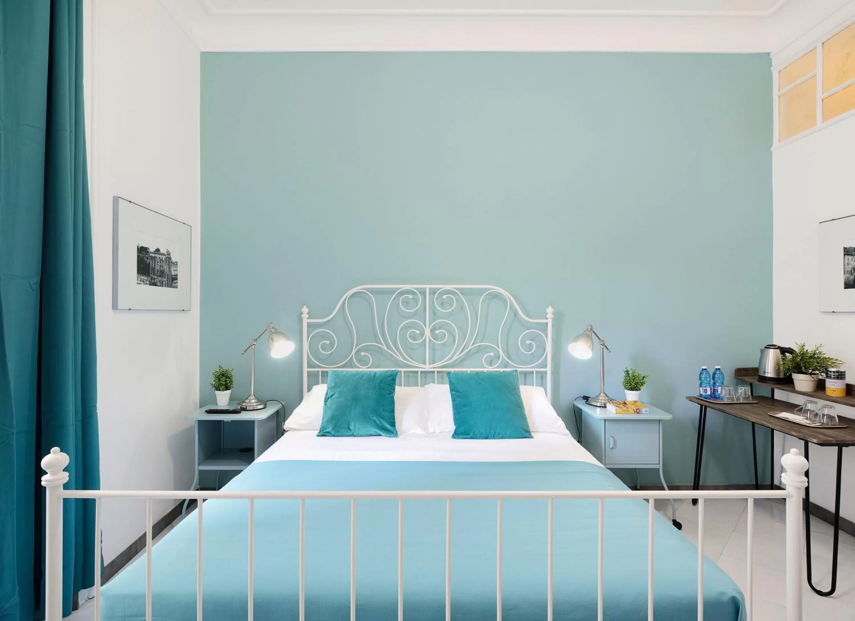 Bed in Locanderia Roma