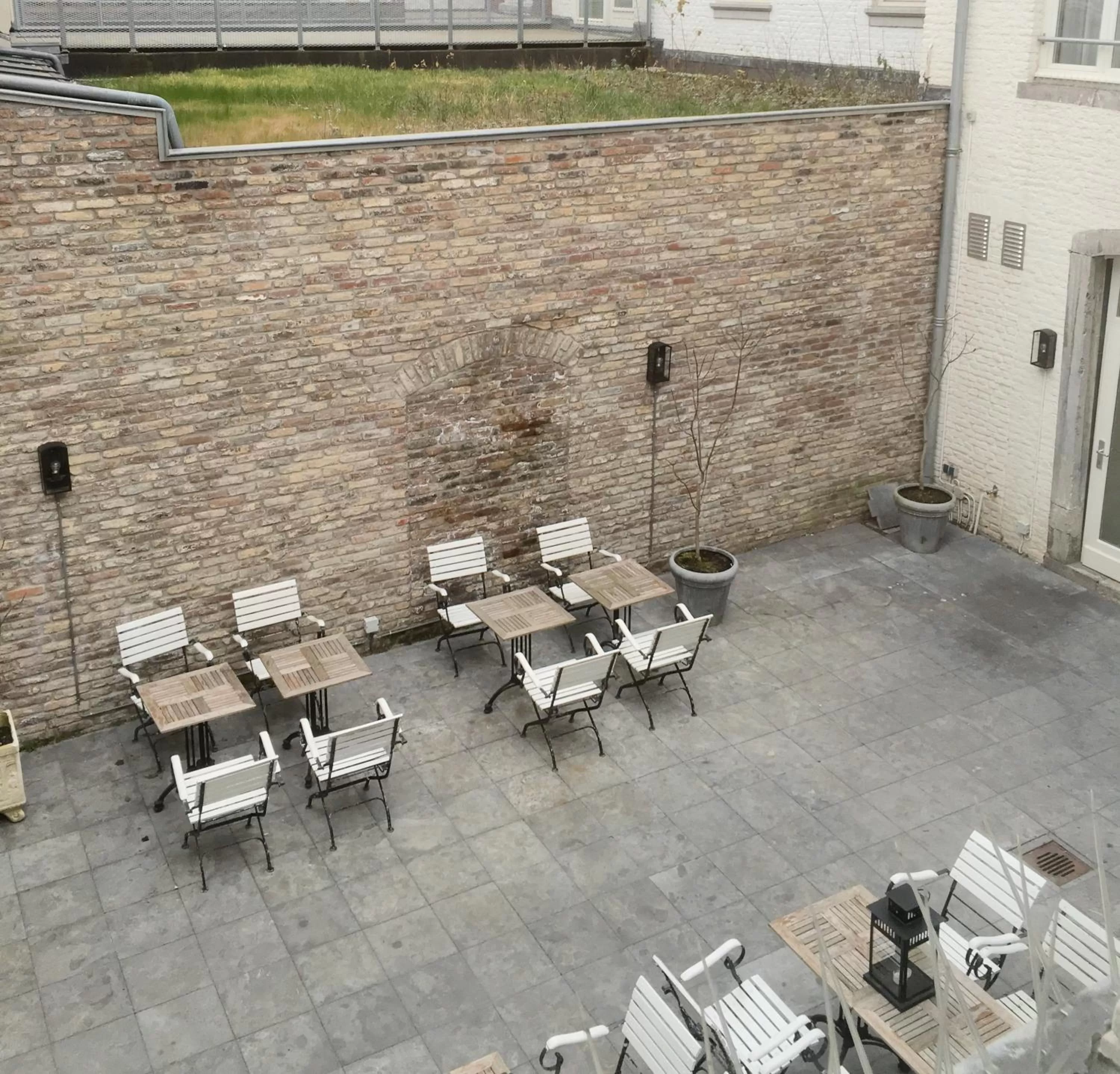 Garden view in Boutique Hotel Grote Gracht