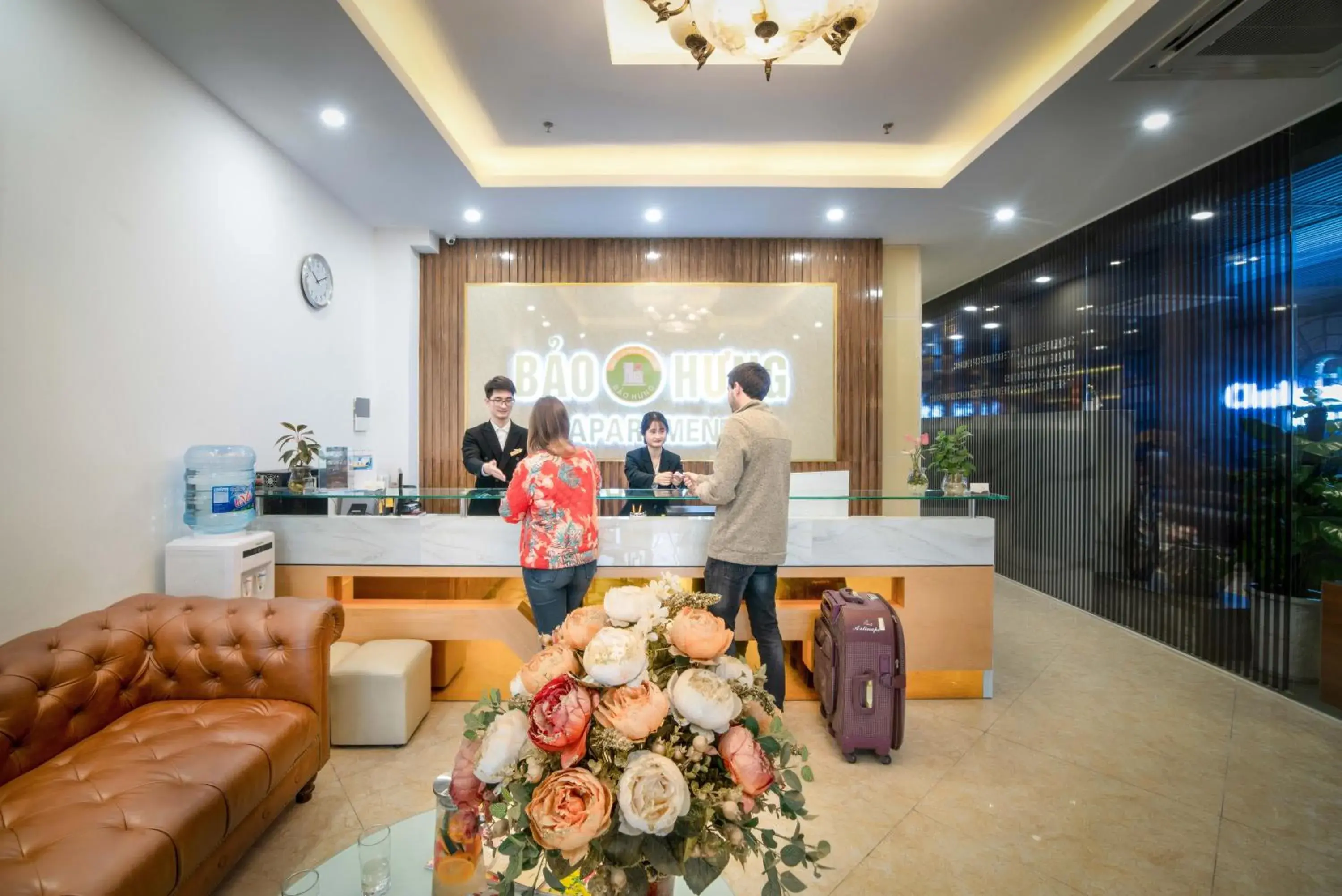 Lobby or reception in Bao Hung Hotel and Apartment Lobby or reception in Bao Hung Hotel and Apartment
