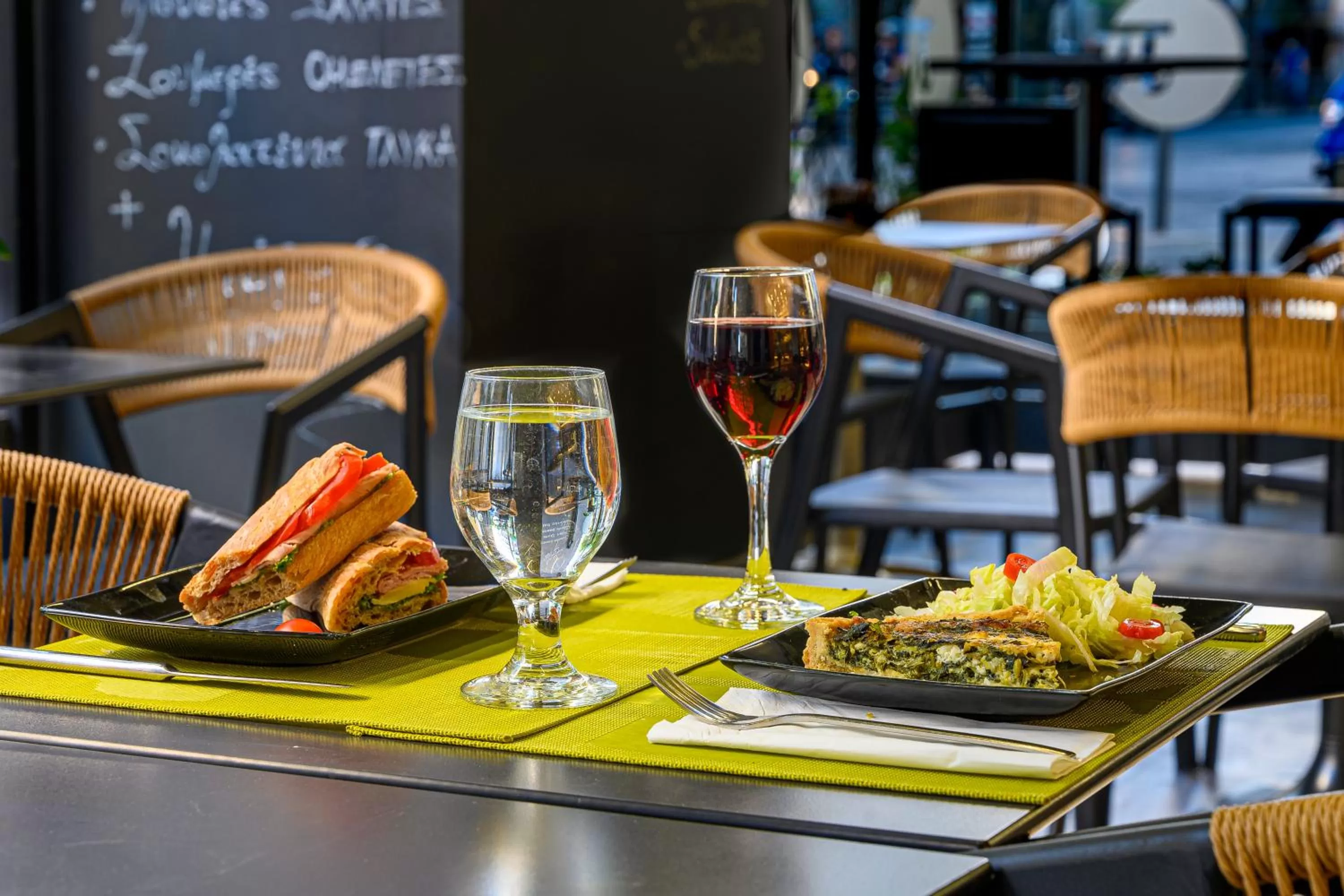 Food close-up in Polis Grand Hotel