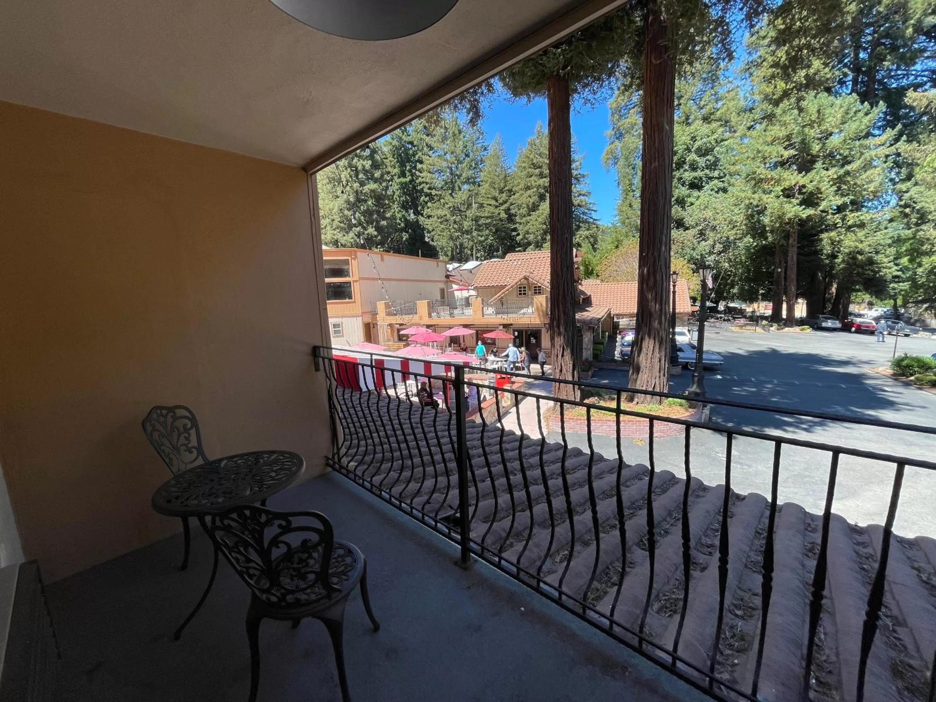 View (from property/room) in The Historic Brookdale Lodge, Santa Cruz Mountains