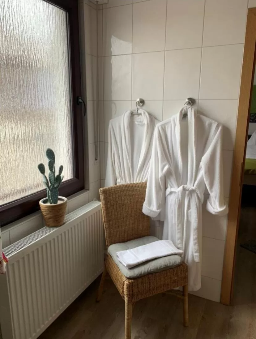 Bathroom in Hotel Deutsches Haus Lampertheim