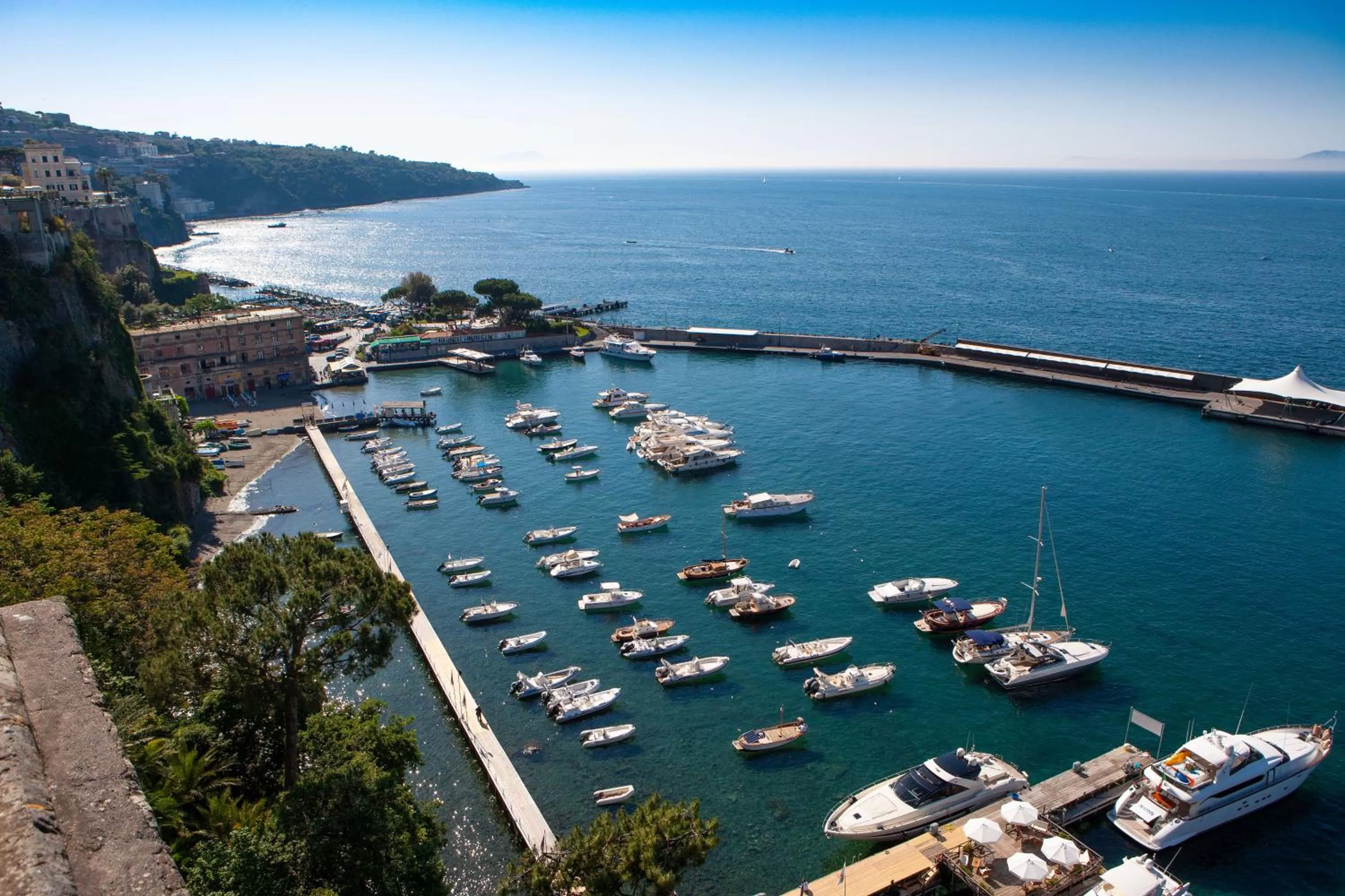 Bird's eye view in Le Muse Suite