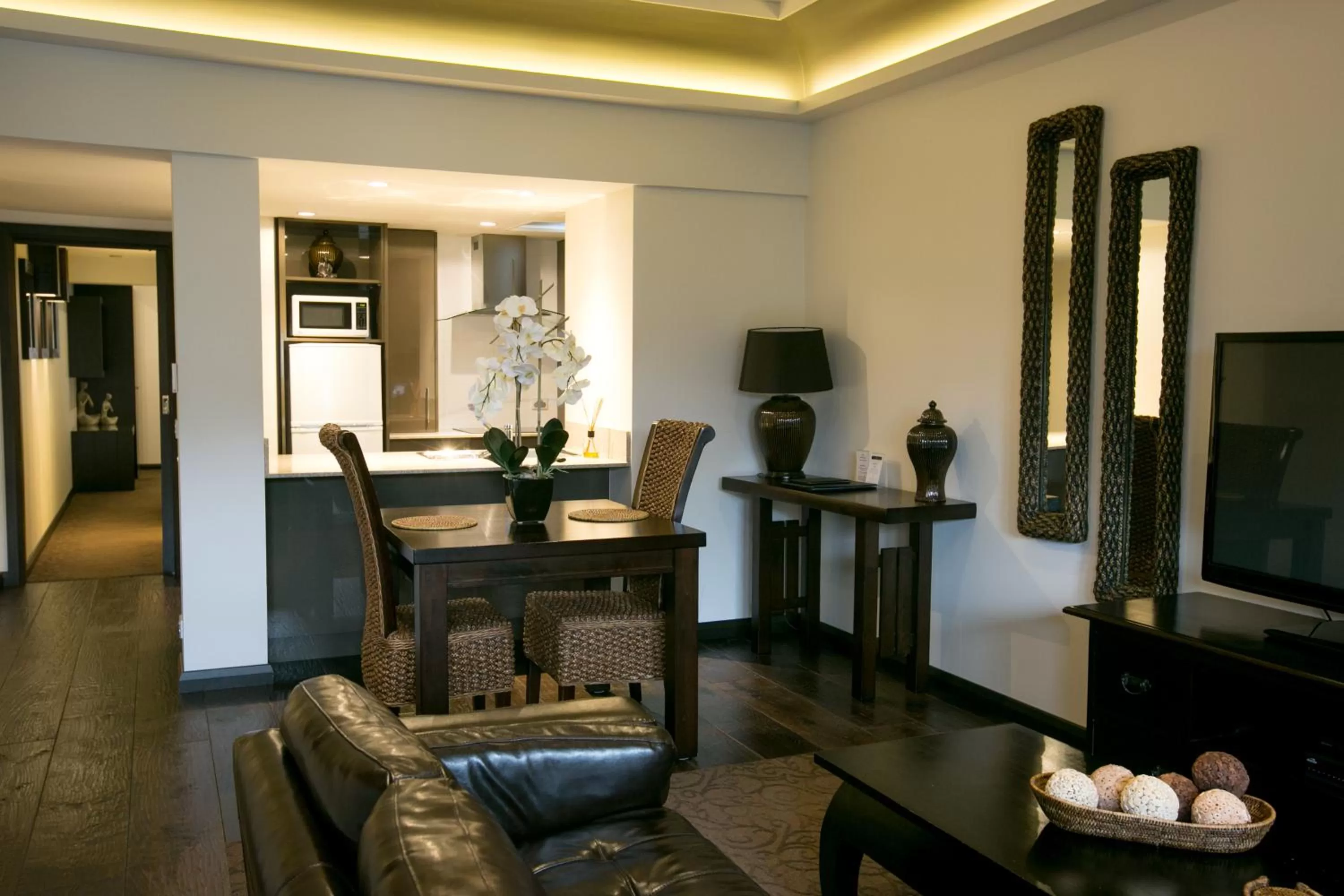 Living room in Gallery Apartments