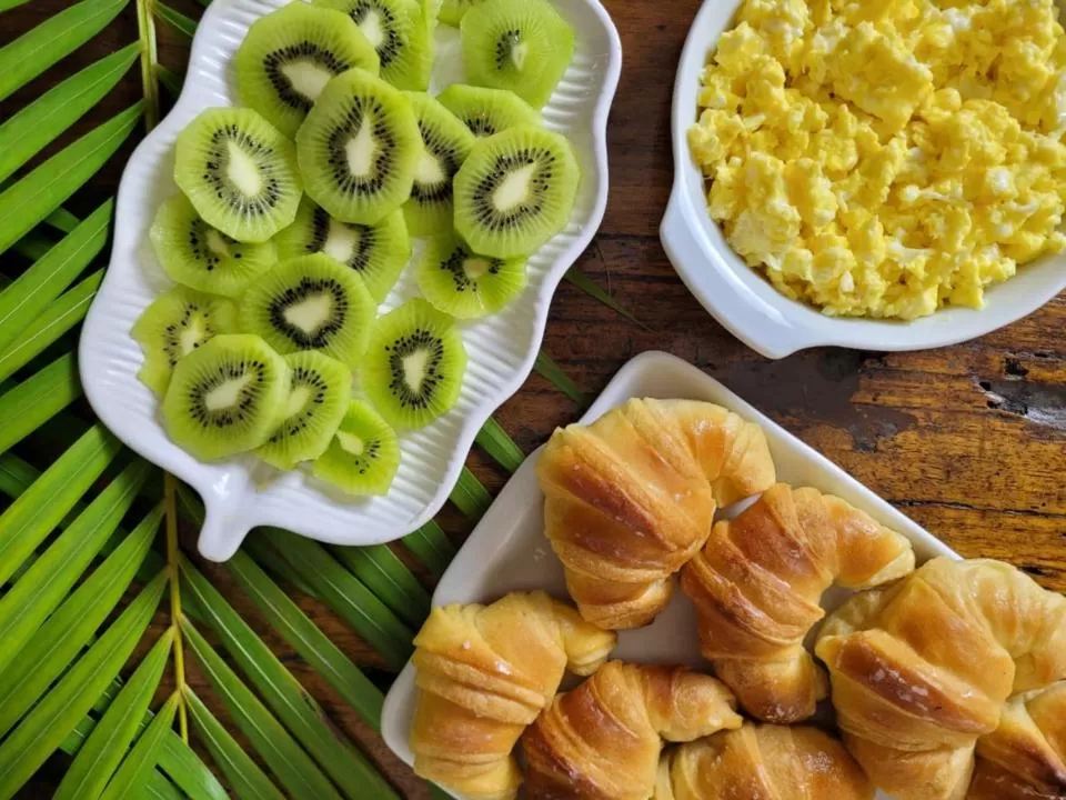 Breakfast in Pousada Villegaignon